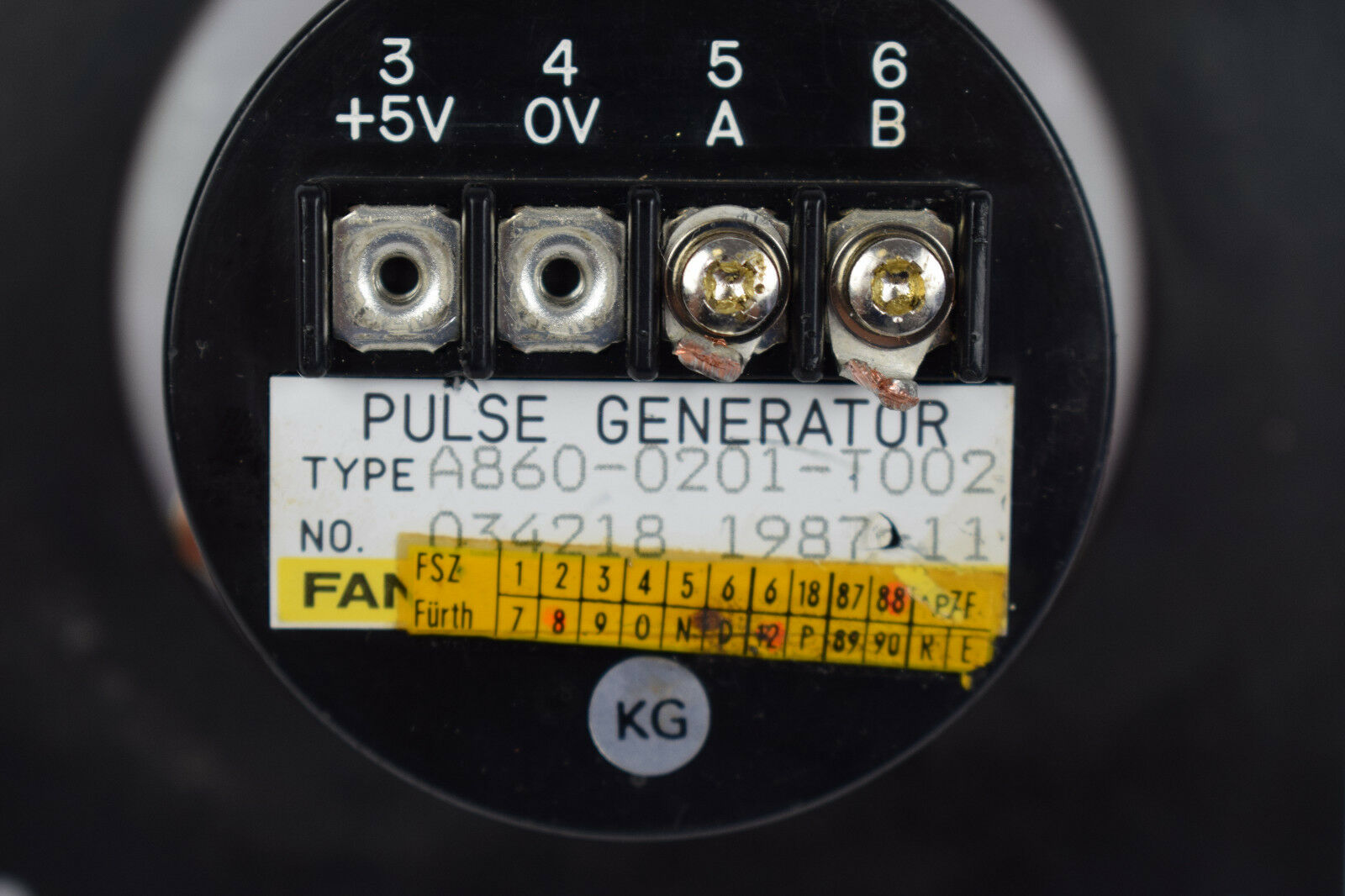 Fanuc Ltd Pulse Generator A860-0201-T002