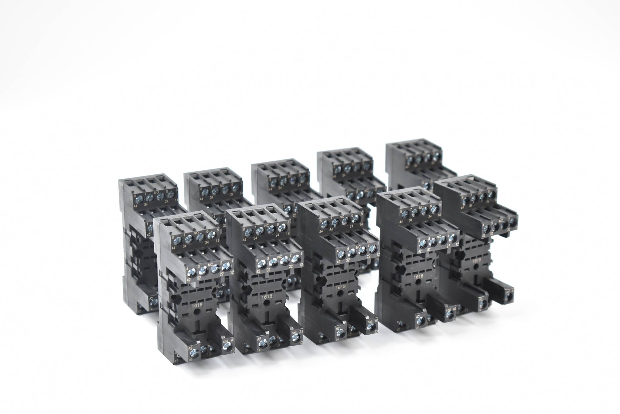 Siemens 10 Stück Stecksockel für PT-Relais 4 Wechsler 6A 250VAC LZS:PT78740