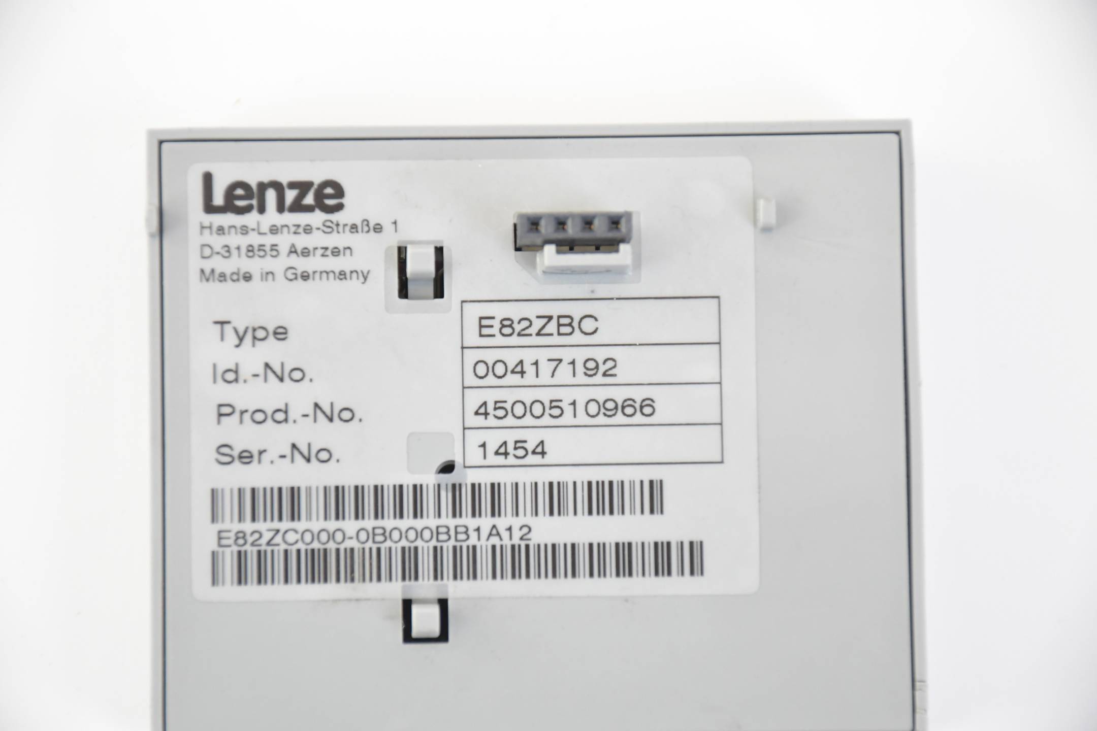 Lenze Keypad E82ZBC ( 00417192 )
