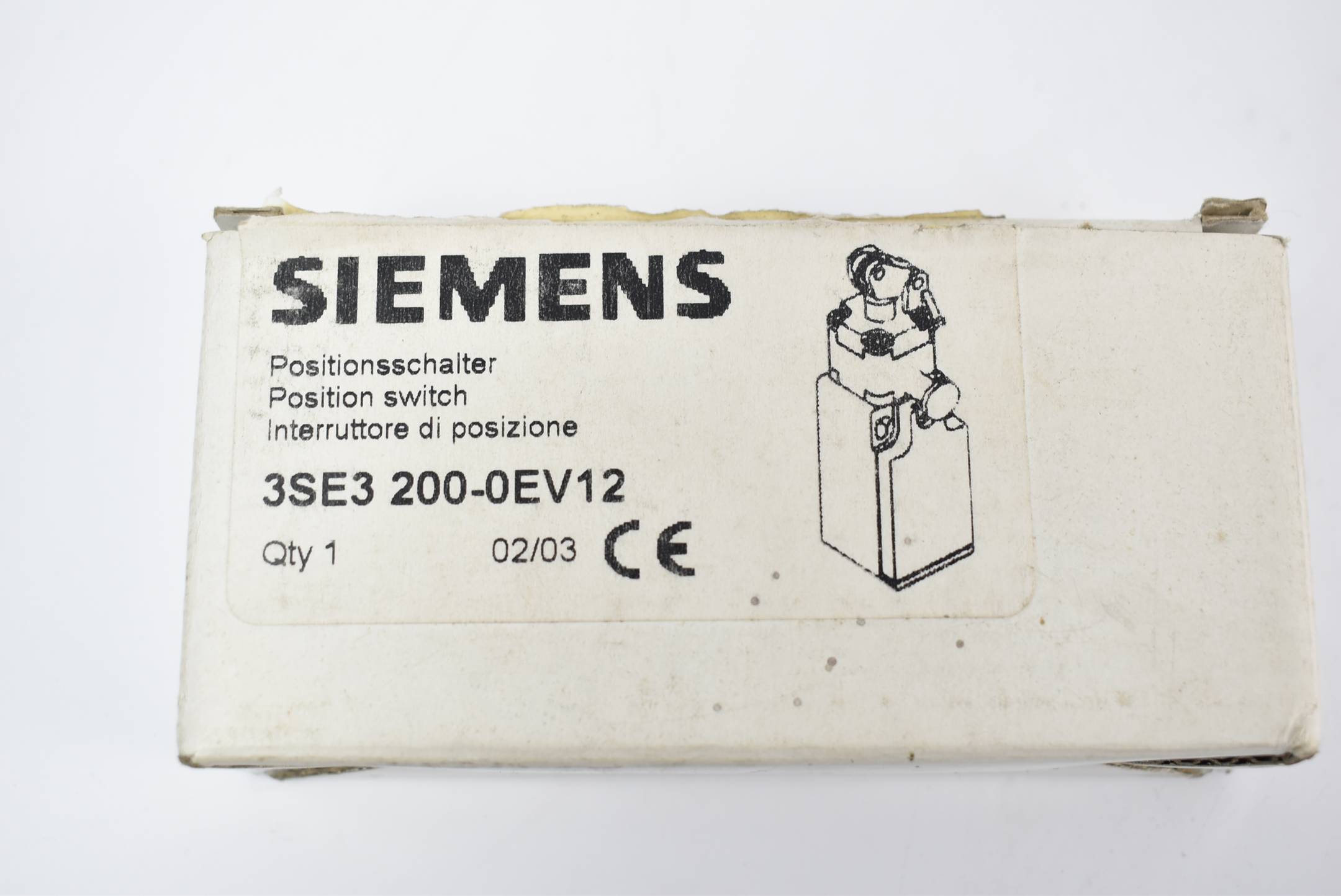 Siemens Positionsschalter 3SE3200-0EV12 ( 3SE3 200-0EV12 )
