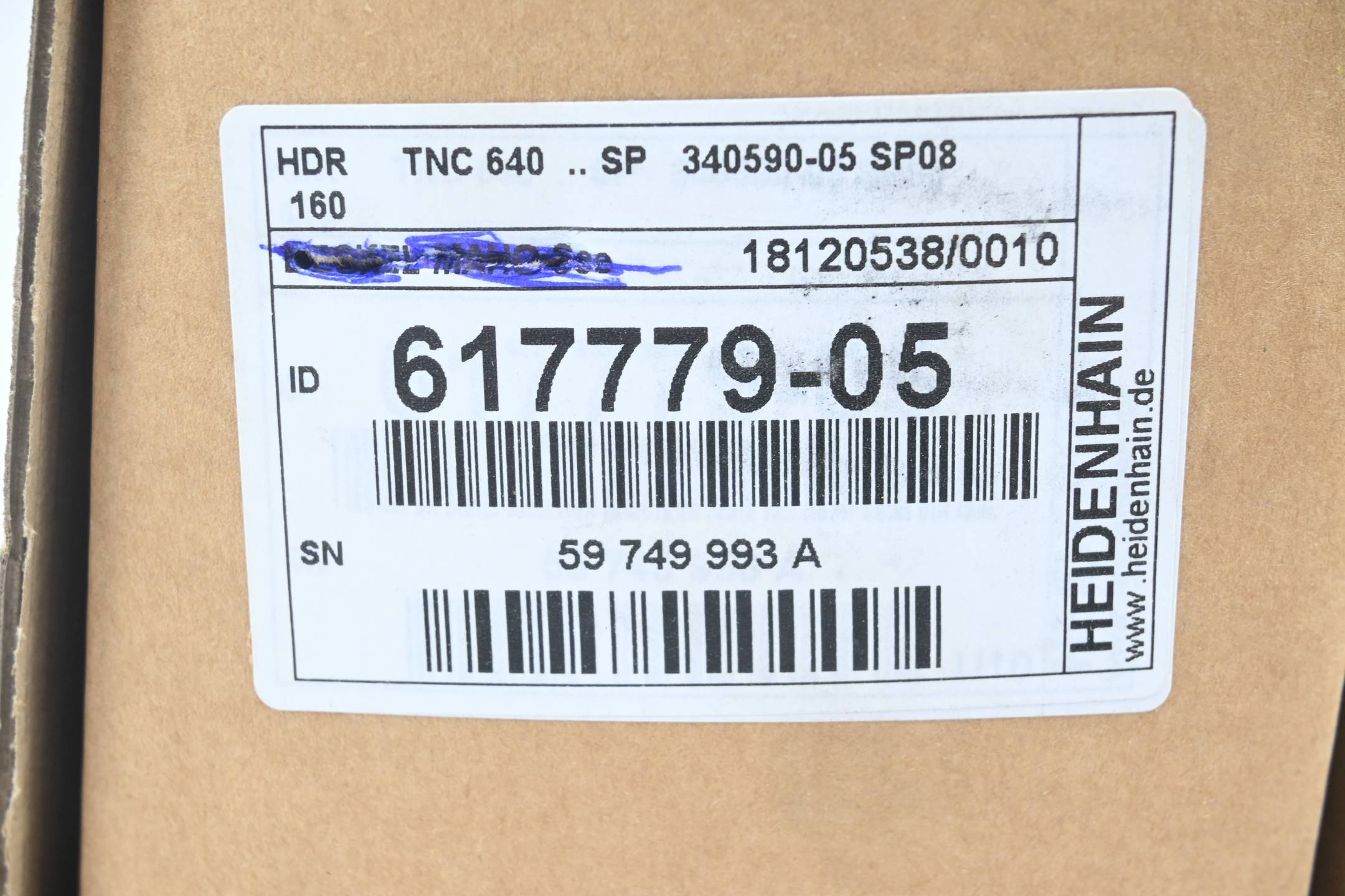 Heidenhain Speichermedium HDR TNC 640 ( 617779-05 )