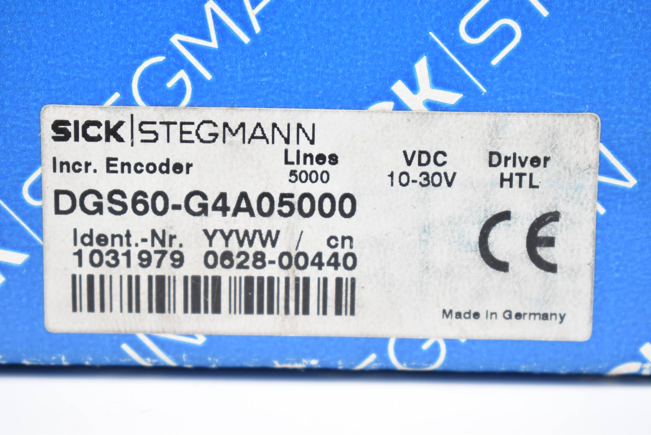 Sick Stegmann Drehgeber DGS60-G4A05000 ( 1031979 ) 10-30VDC 