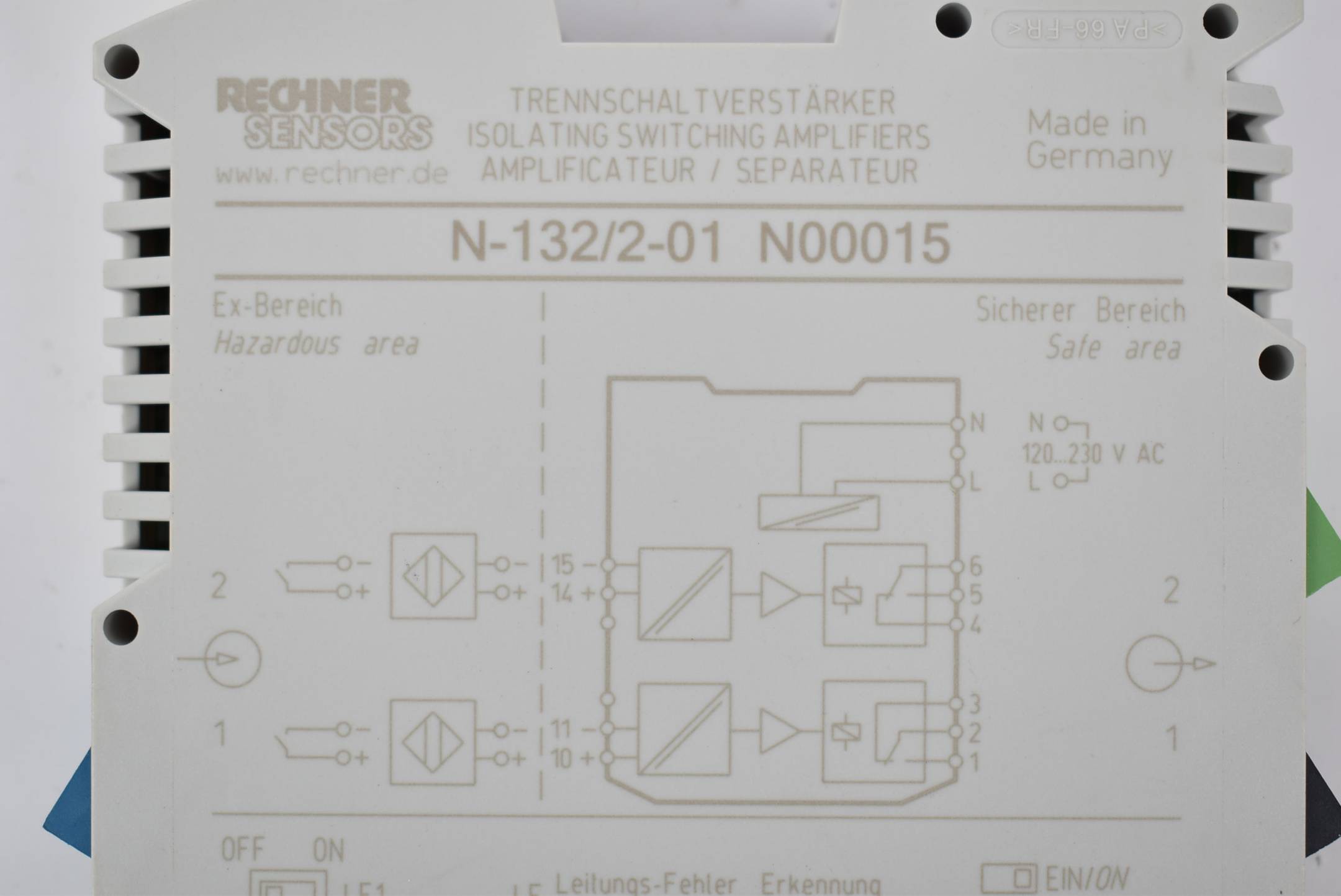 Rechner sensors Trennschaltverstärker N-132/2-01 ( N00015 )