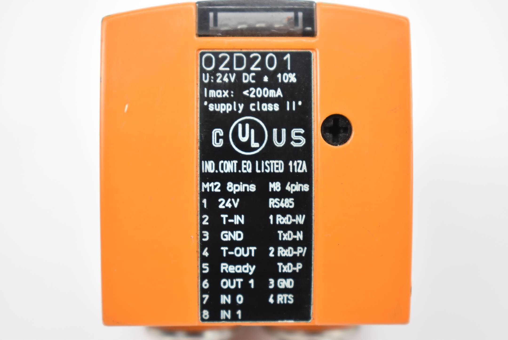 ifm Objekterkennungssensor O2D201 ( O2DRRPHG/K ) 