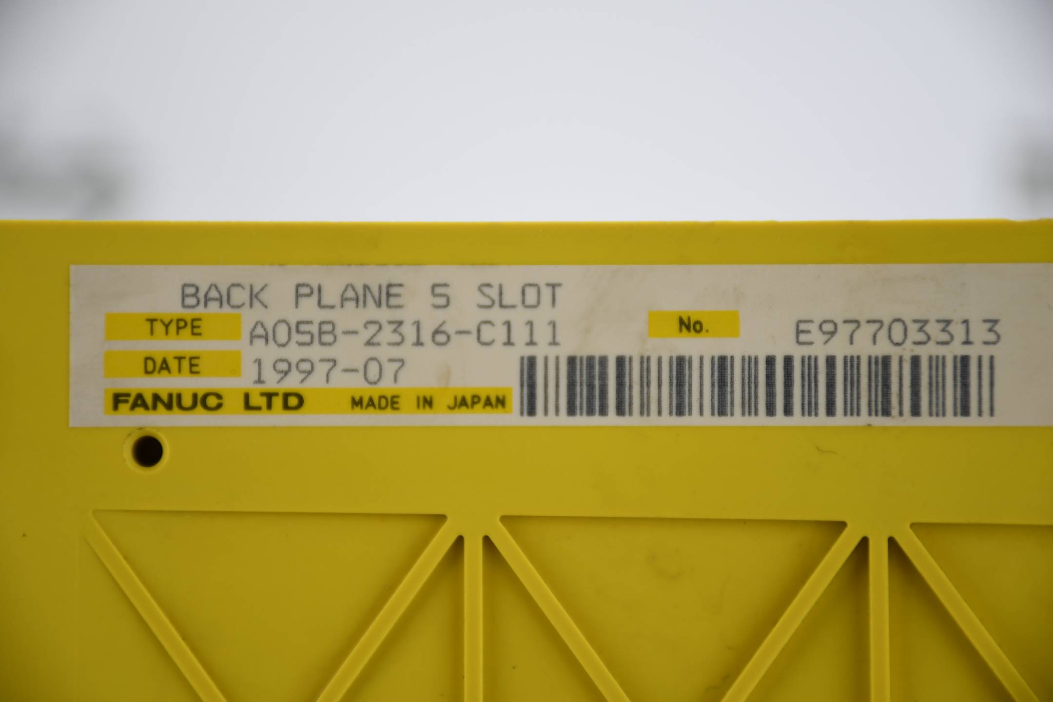 Fanuc LTD. PSU Back Plane S Servo Slot A05B-2316-C111 ( A20B-2001-0990 )