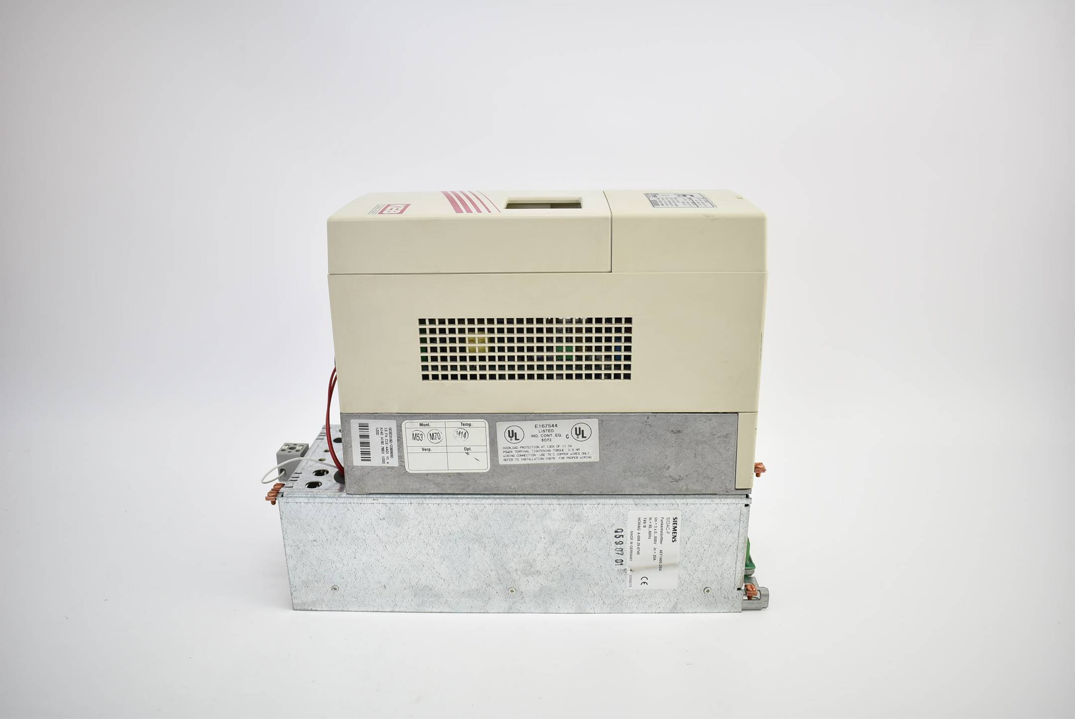 KEB Combivert 13.F4.C1E-4A01 V1.4 inkl. Siemens sidac-F 4EF1400-2BA