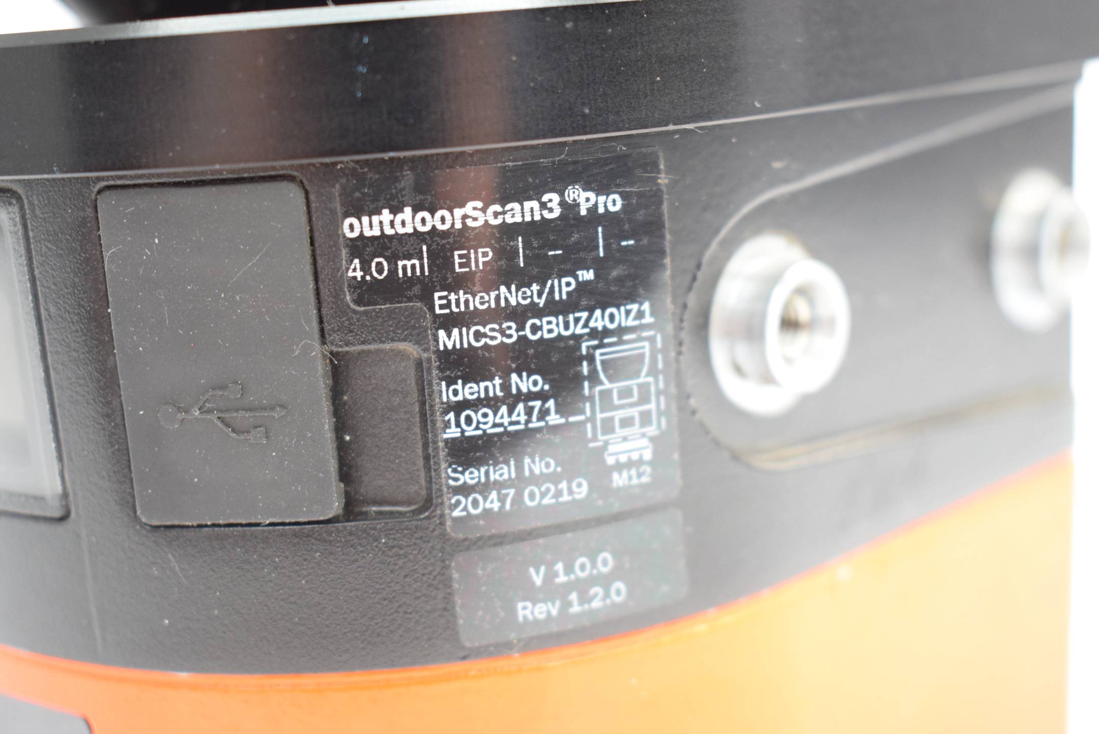 SICK Sicherheitslaserscanner outdoorScan3 Pro MICS3-CBUZ40IZ1 ( 1094471 )