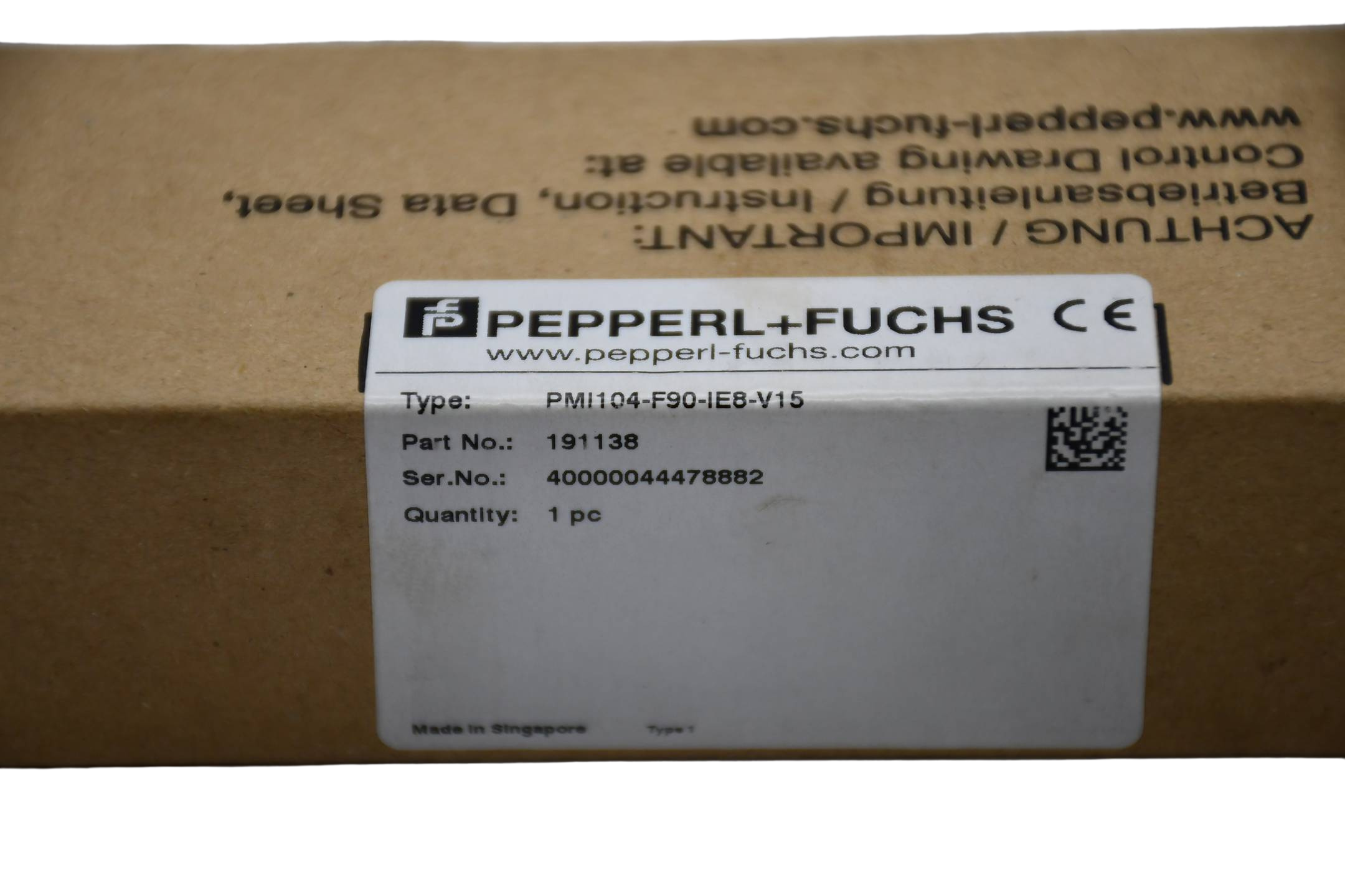 Pepperl+Fuchs PMI104-F90-IE8-V15 ( 191138 )