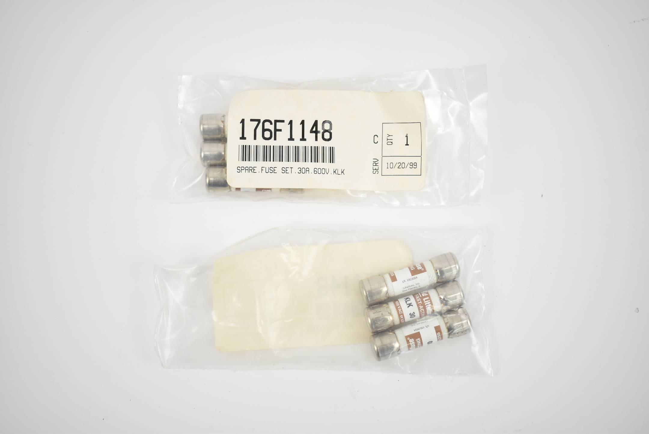 Littelfuse Midget-Sicherung KLK 30 ( 176F1148 ) KLK030 ( VE 2x3 Stück )
