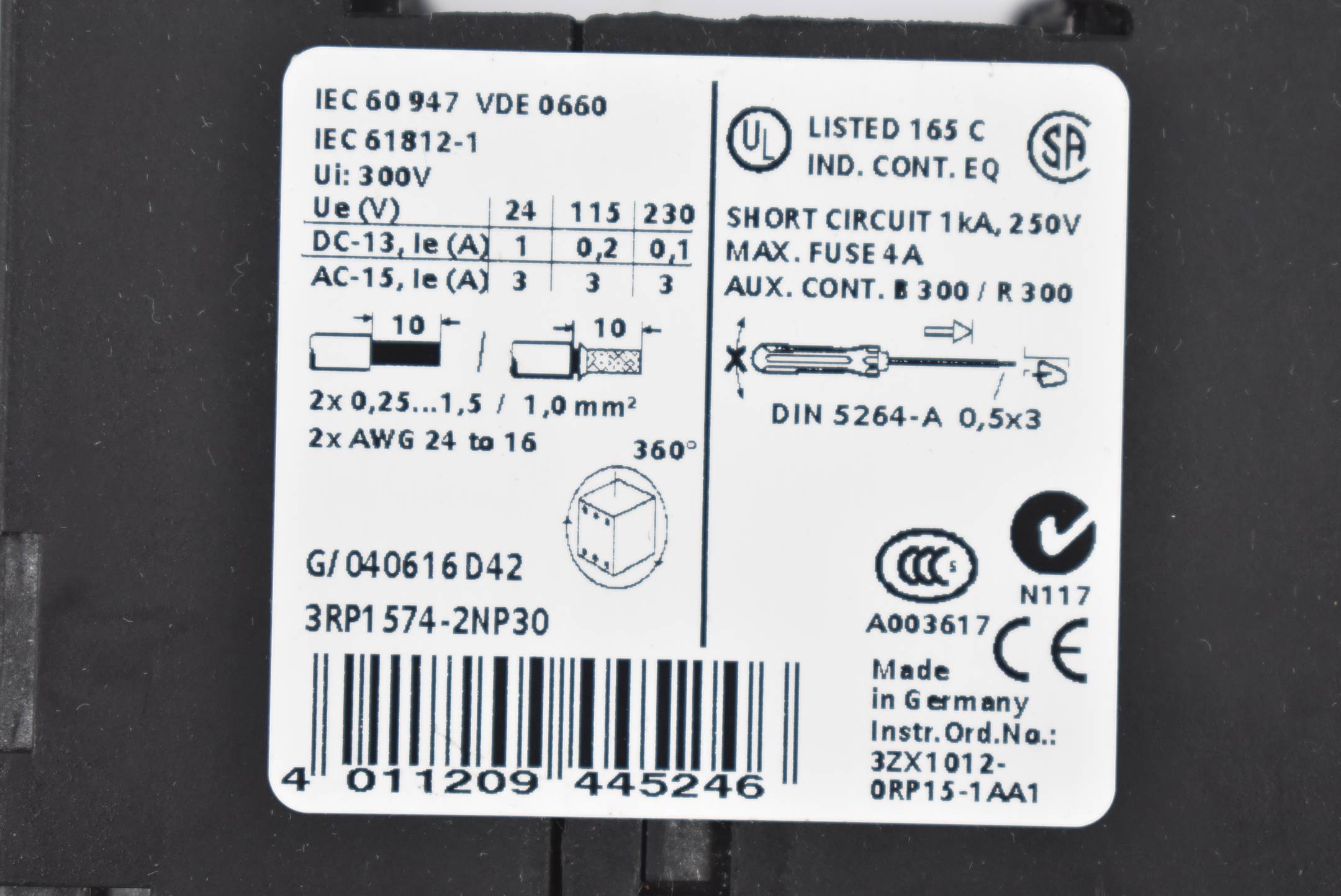 Siemens Simirel Zeitrelais 3RP1574-2NP30 ( 3RP1 574-2NP30 )