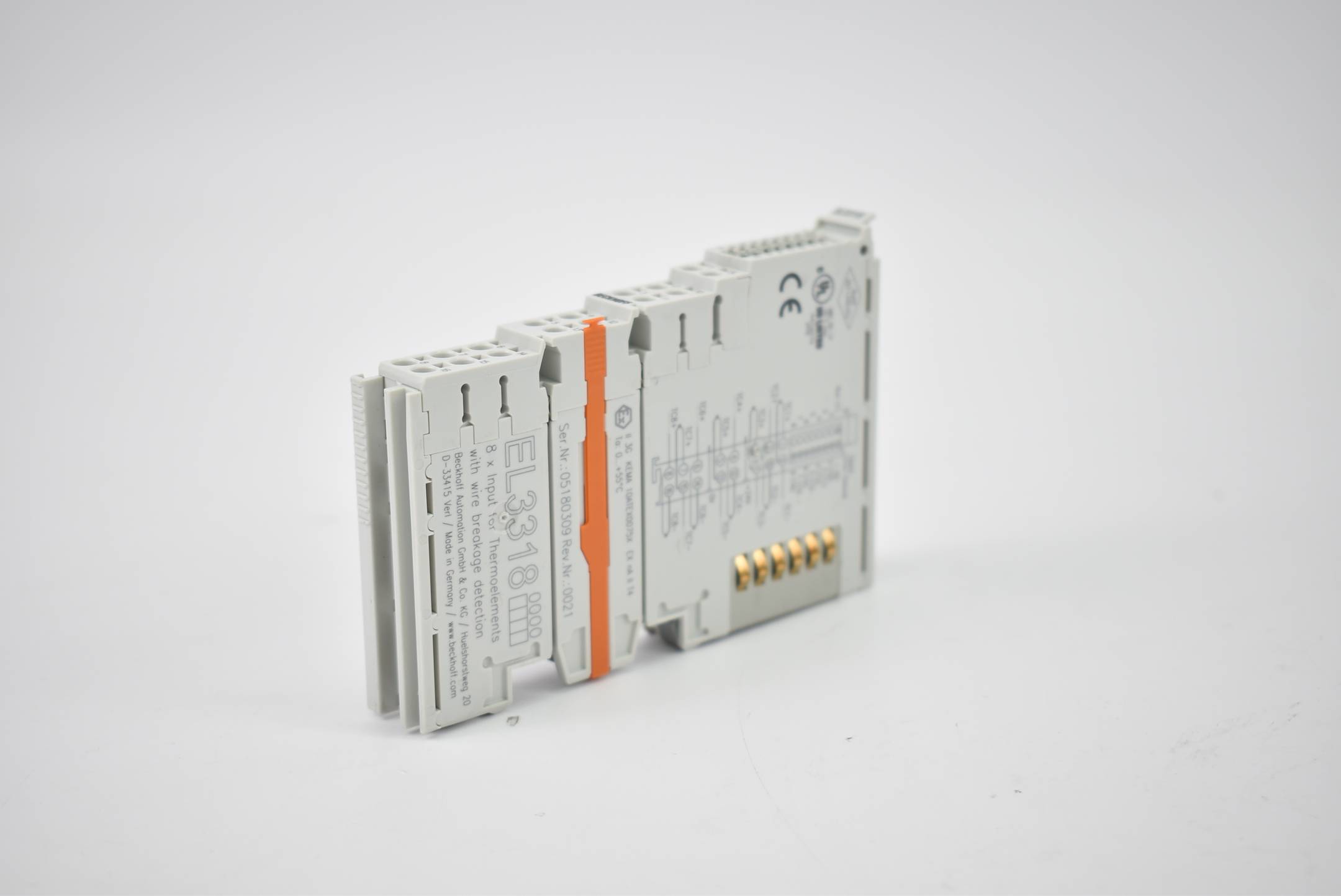 Beckhoff EtherCAT-Klemme 8-Kanal-Analog-Eingang 16 Bit EL3318 ( EL 3318 )
