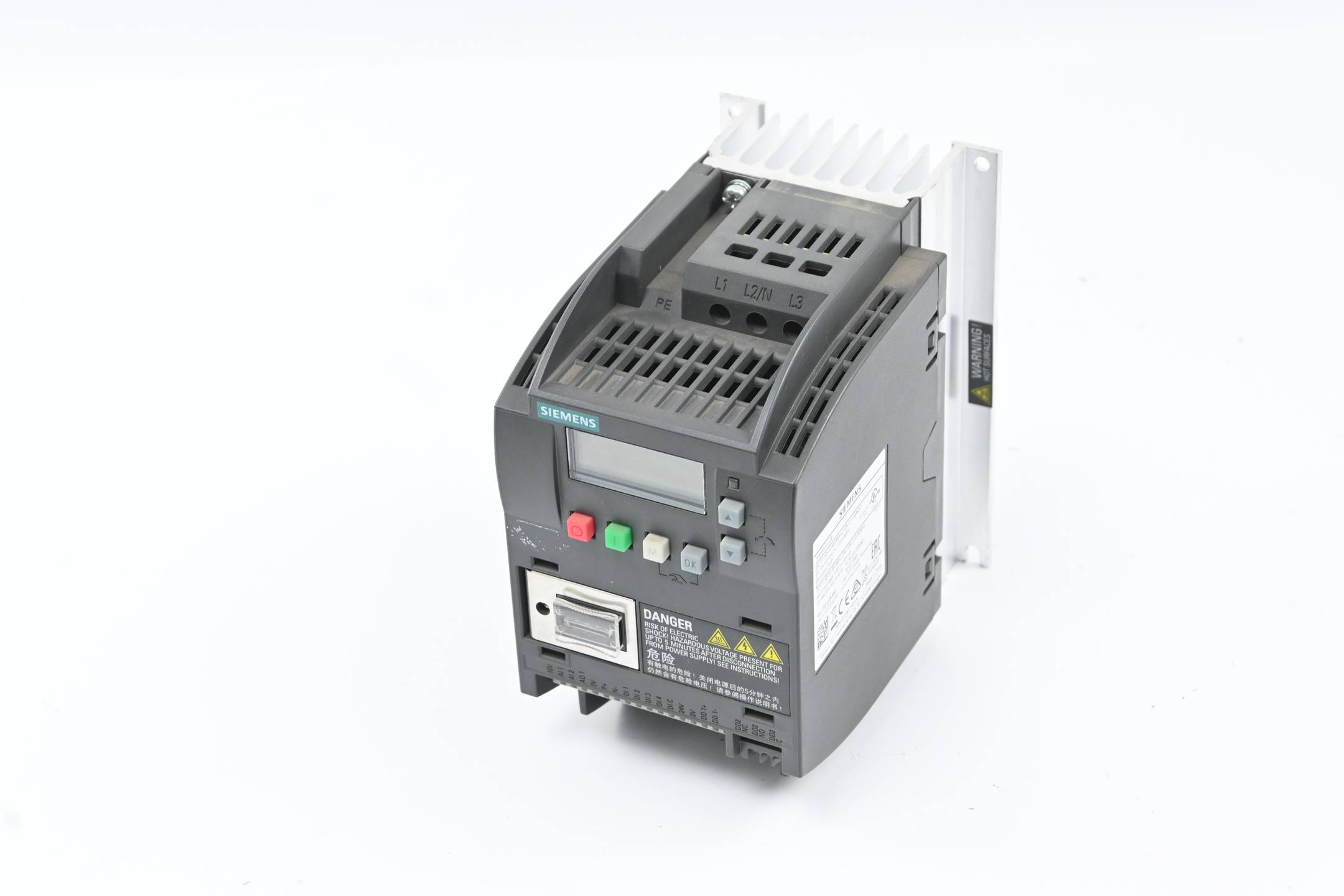 Siemens Sinamics V20 Umrichter 6SL3210-5BE15-5UV0 ( 6SL3 210-5BE15-5UV0 )