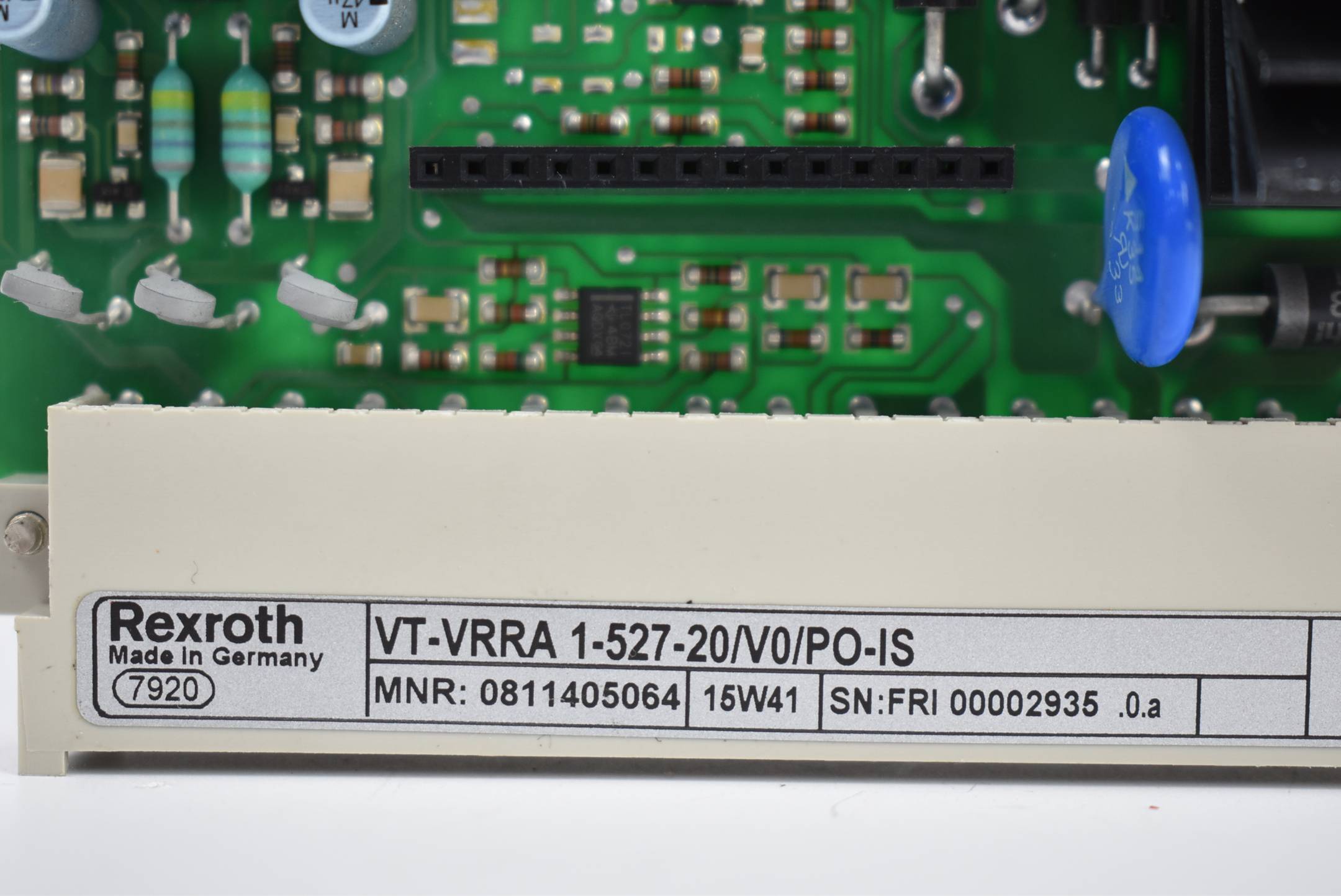 Rexroth Verstärker VT-VRRA 1-527-20/V0/PO-IS 0811405064