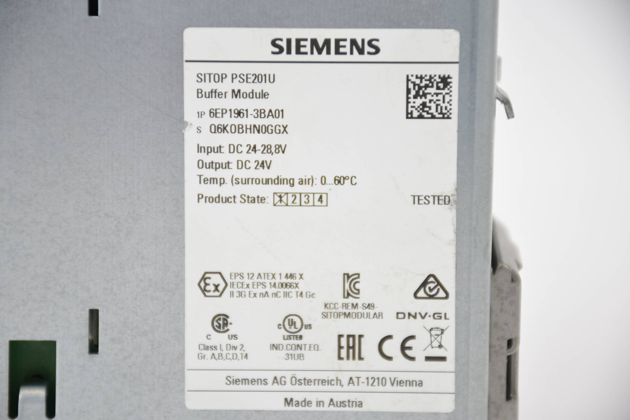 Siemens sitop PSE201U Puffermodul 6EP1961-3BA01 ( 6EP1 961-3BA01 )