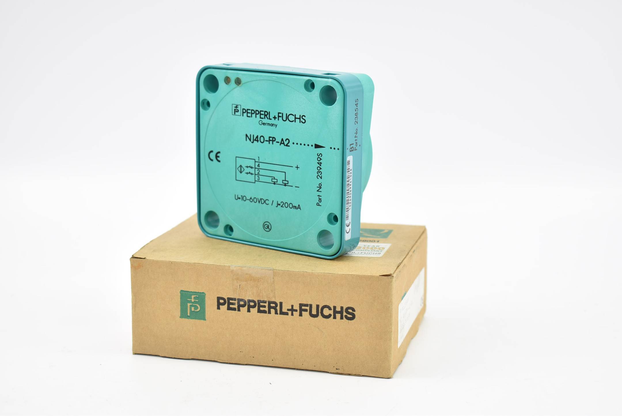 Pepperl+Fuchs Induktiver Sensor NJ40-FP-A2-B1 ( 23949 )