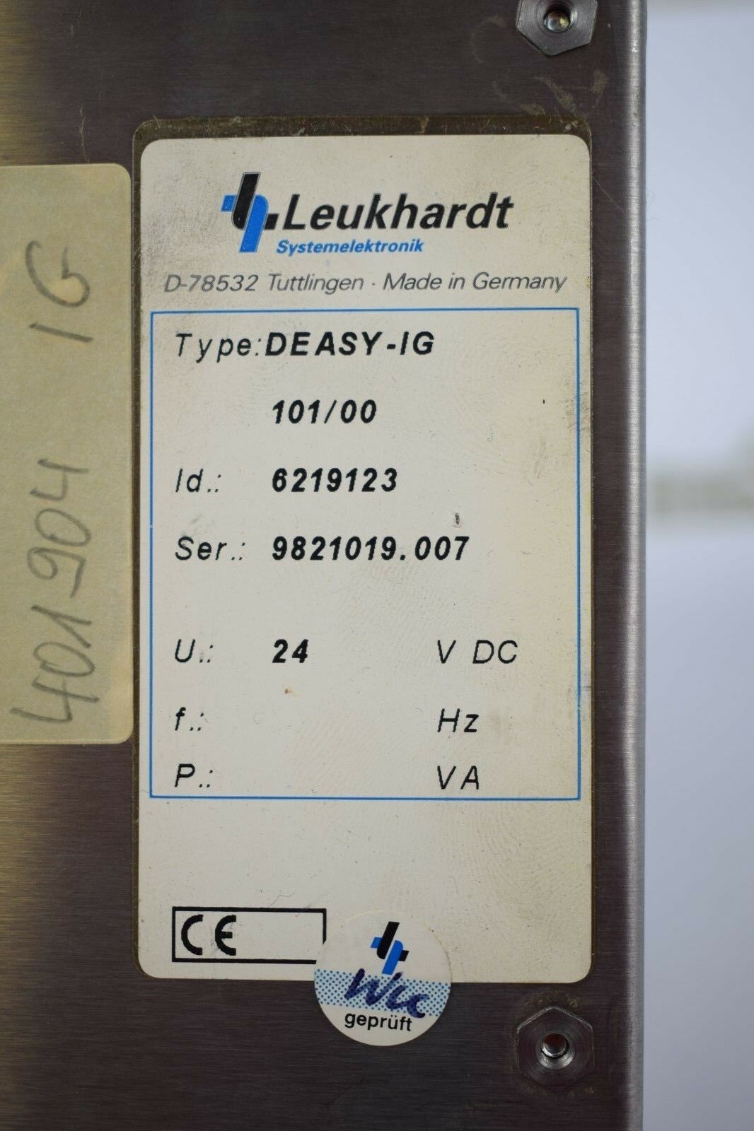 Leukhardt DEASY-IG 101/00