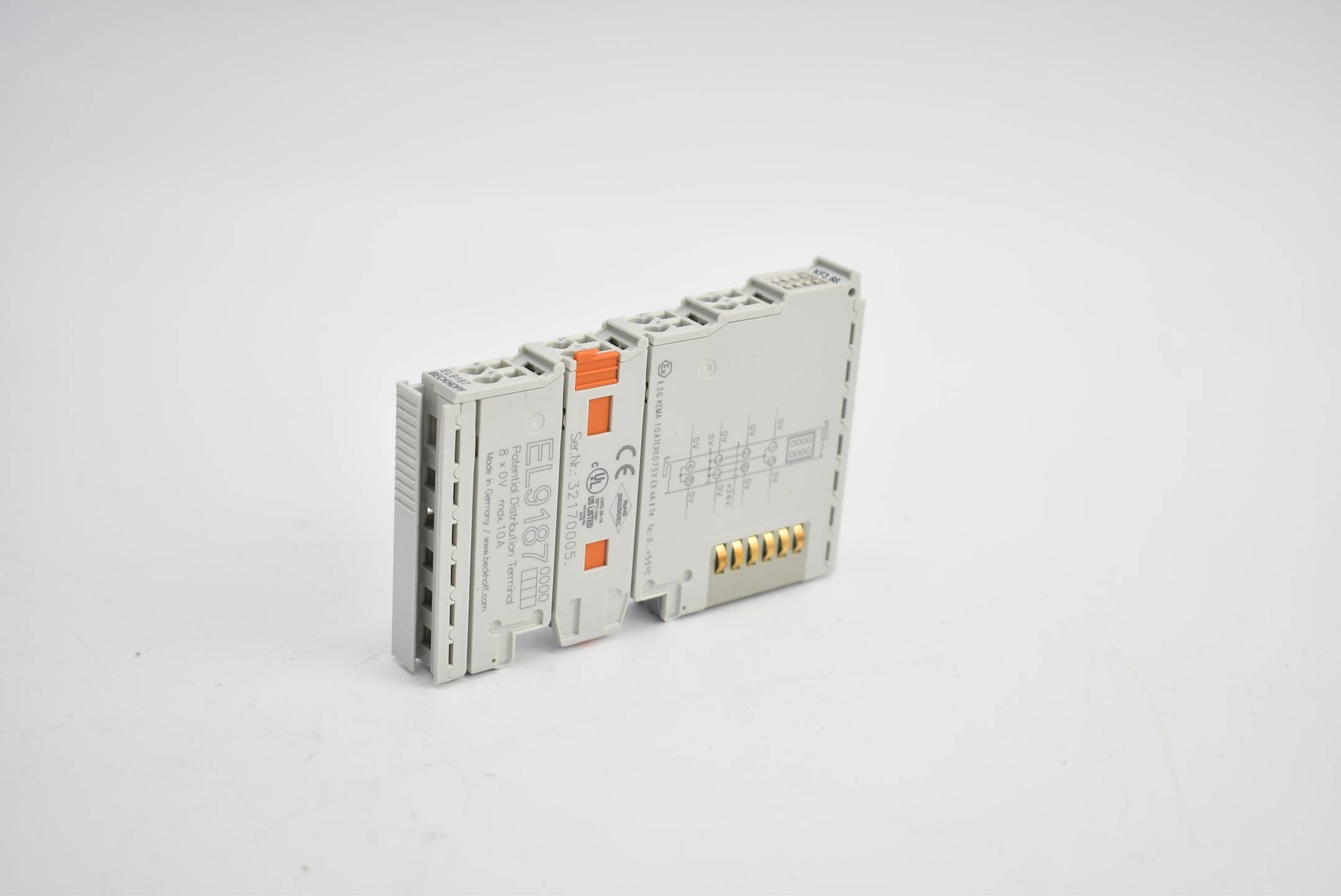 Beckhoff Potenzialverteilungsklemme 8 x 0 V DC EL9187 ( EL 9187 )