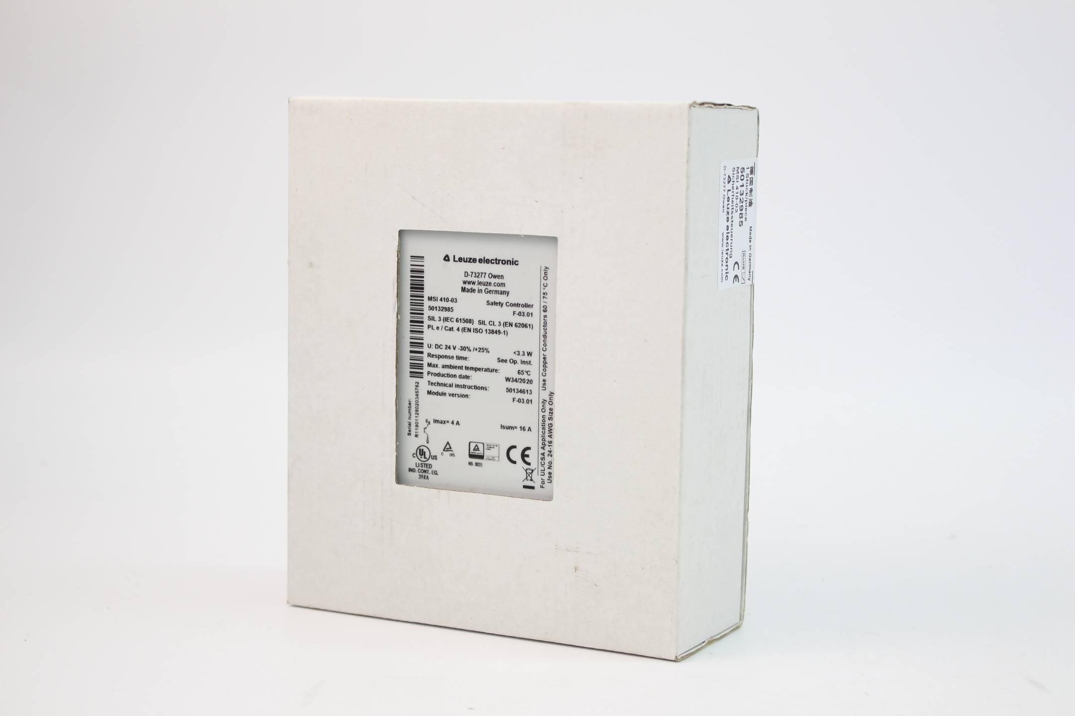 Leuze MSI410-03 Sicherheitssteuerung 50132985