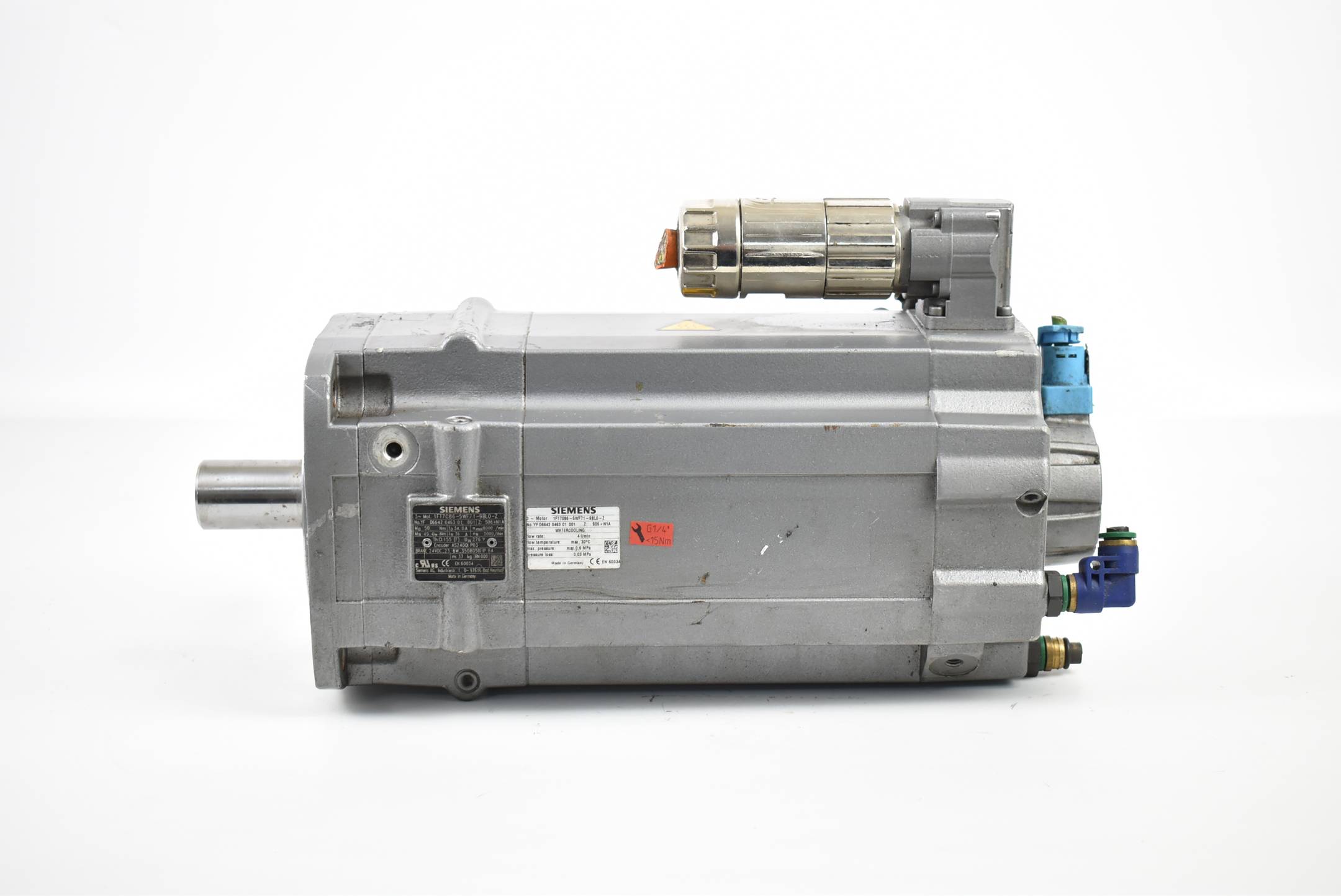 Siemens Servomotor 49Nm 36A 1FT7086-5WF71-9BL0-Z ( 1FT7 086-5WF71-9BL0-Z ) 