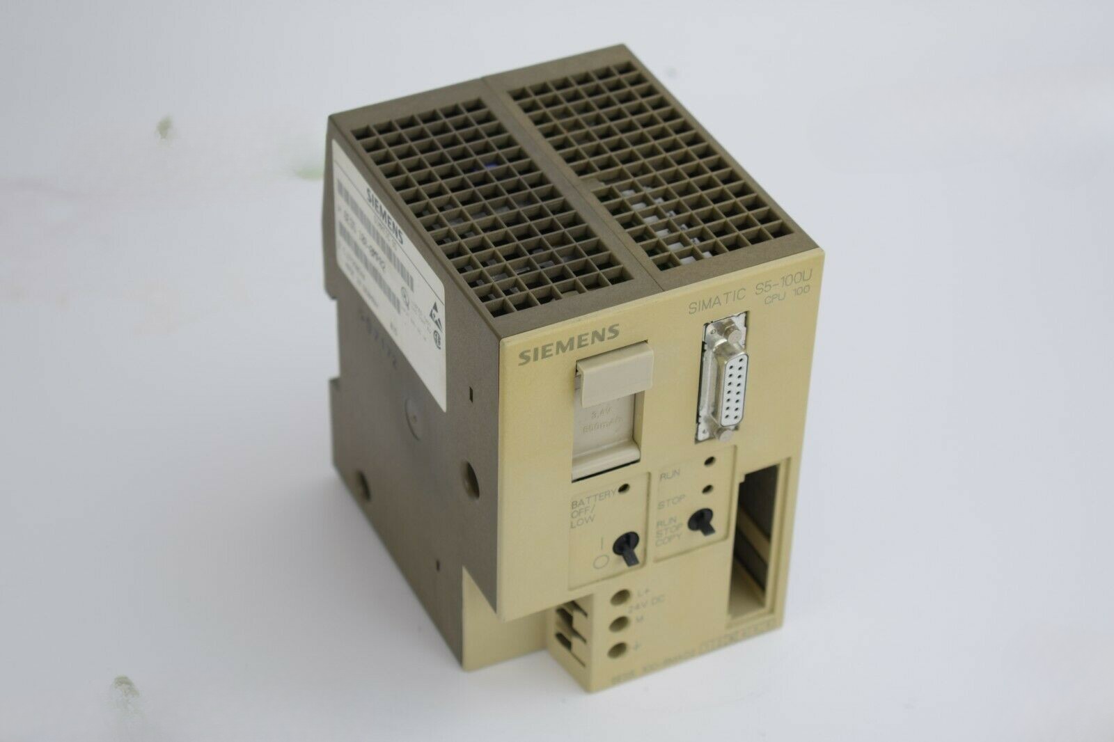 Siemens Simatic S5 CPU 100 Zentralbaugruppe 6ES5100-8MA02 ( 6ES5 100-8MA02 )
