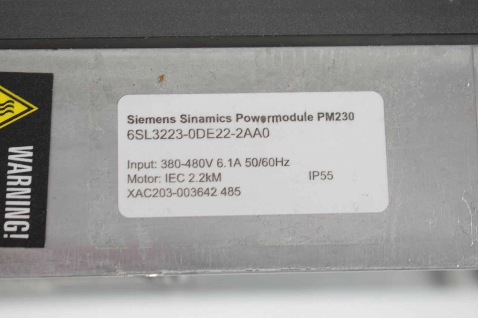Siemens simatics Powermodule PM 230 6SL3 223-0DE22-2AA0 ( 6SL3223-0DE22-2AA0 )