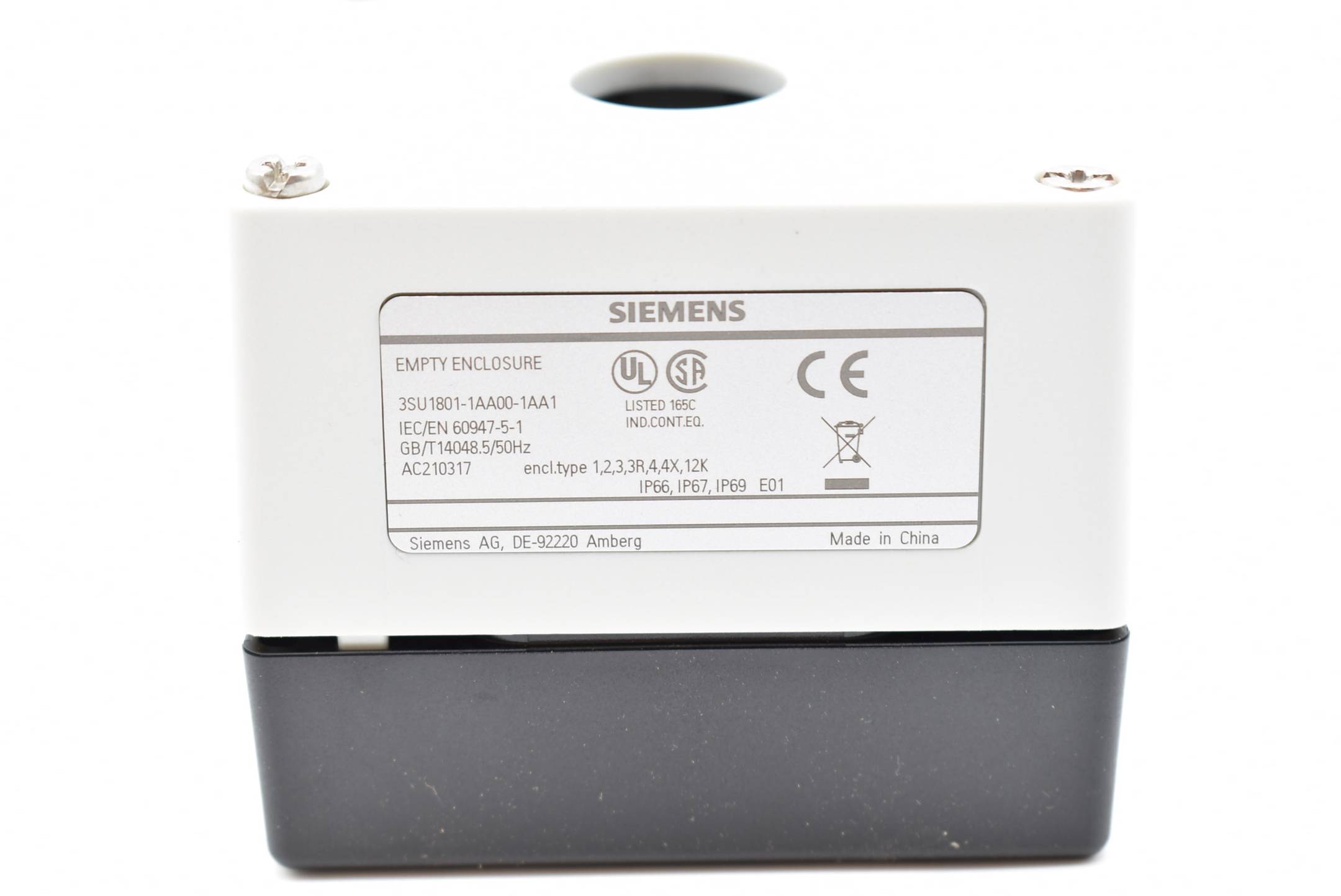 Siemens 3SU1801-1AA00-1AA1 ( 3SU1 801-1AA00-1AA1 ) E.01