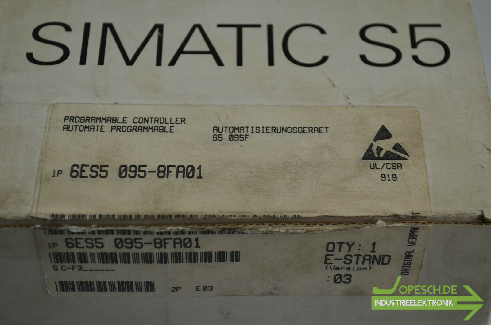 Siemens simatic S5 095F 6ES5095-8FA01 ( 6ES5 095-8FA01 )