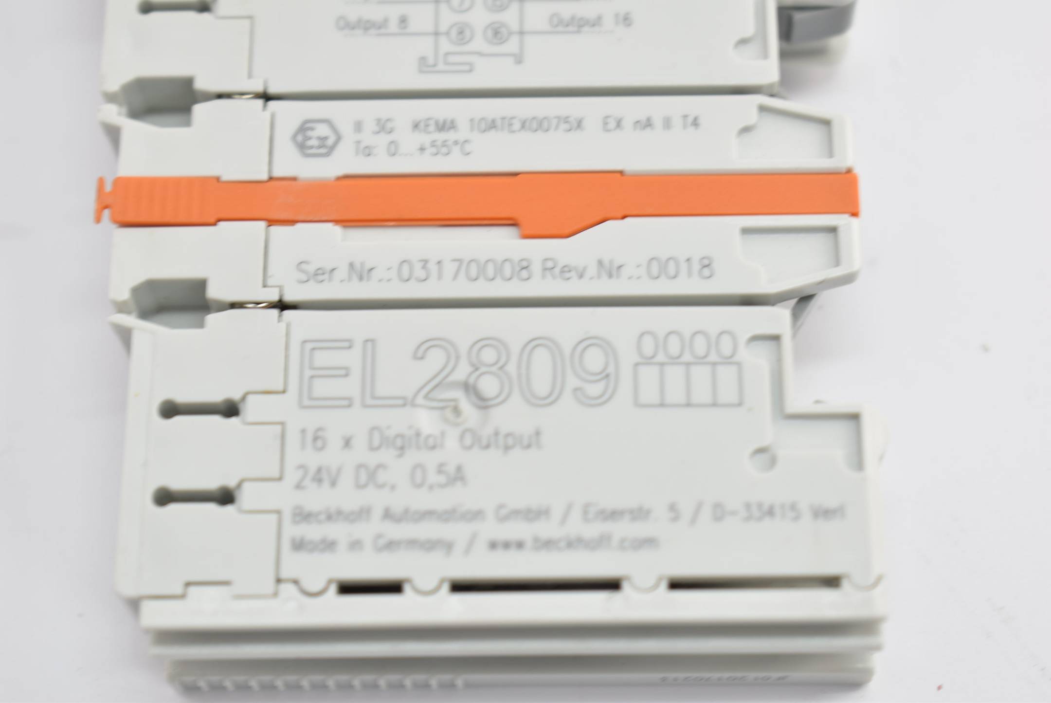Beckhoff EtherCat-Klemme 16-Kanal-Digital-Ausgang EL2809 ( EL 2809 )