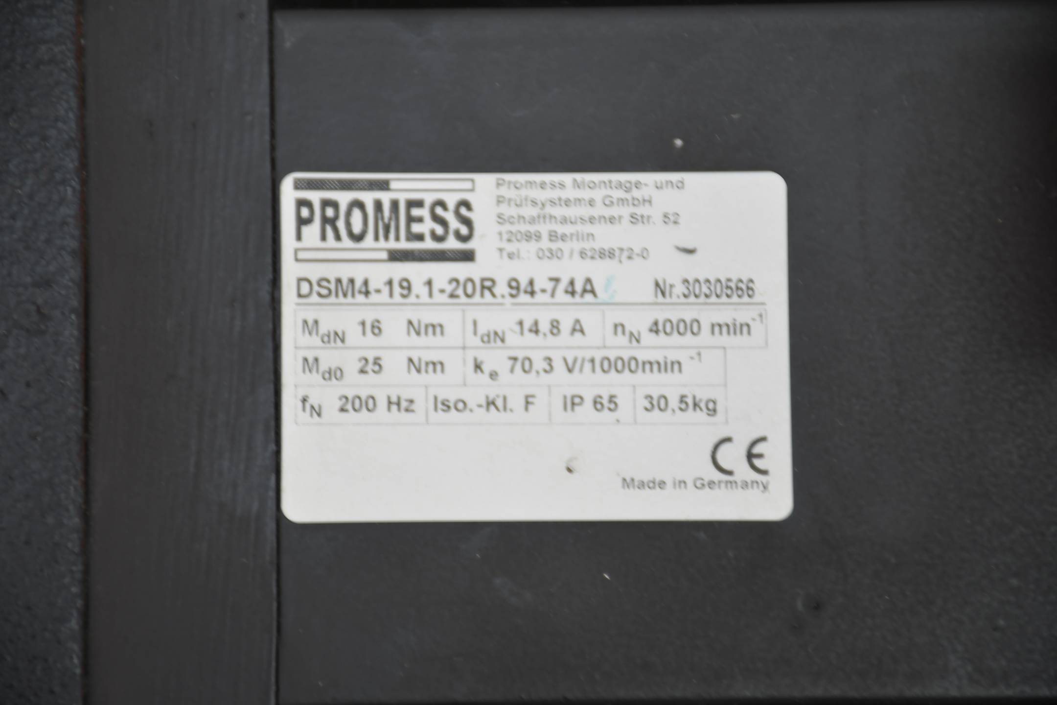 Promess DSM4-19.1-20R.94-74A Inkl. MPS1