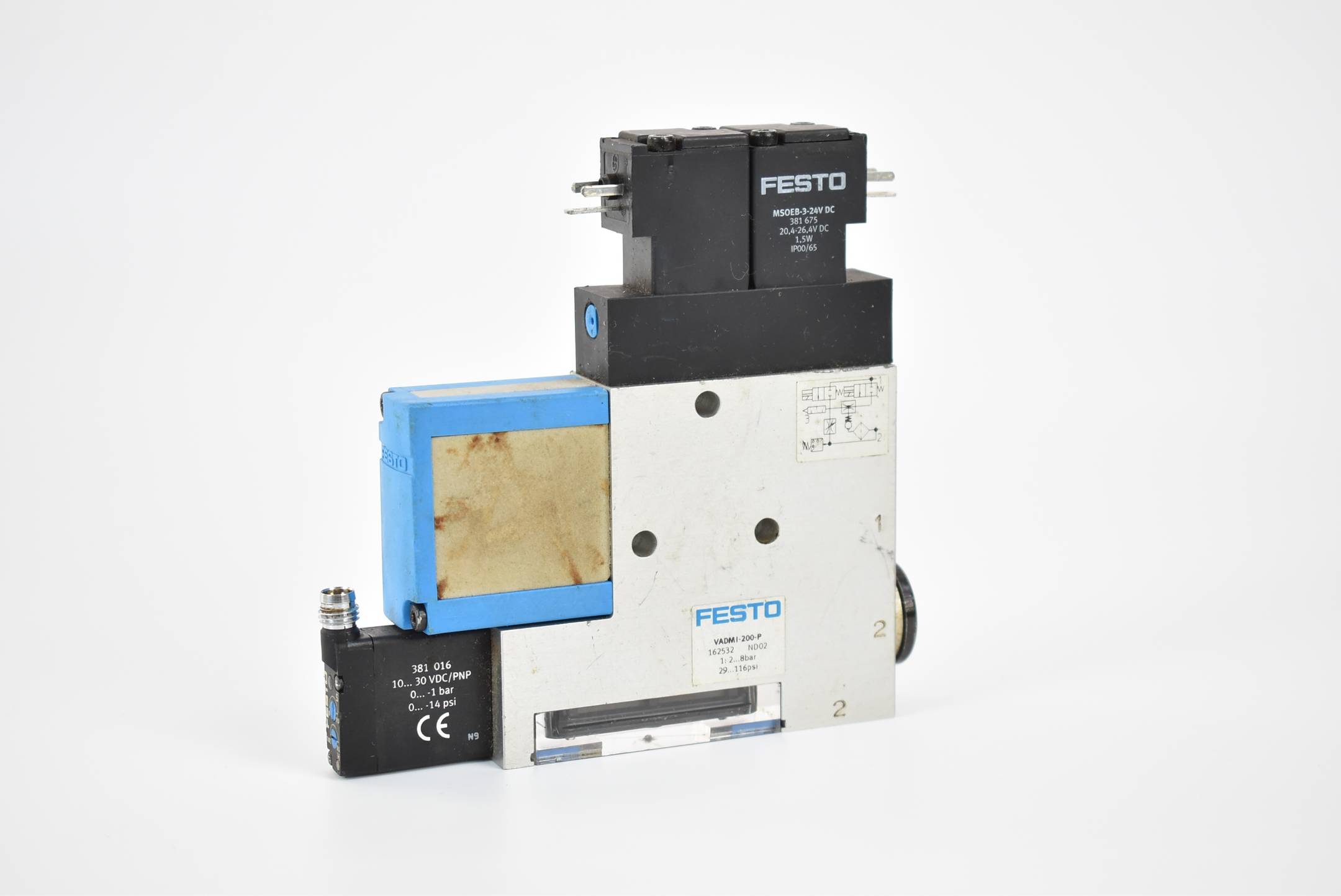 FESTO VADMI-200-P Vakuumsaugdrüse  1:2-8bar ( 162532 )