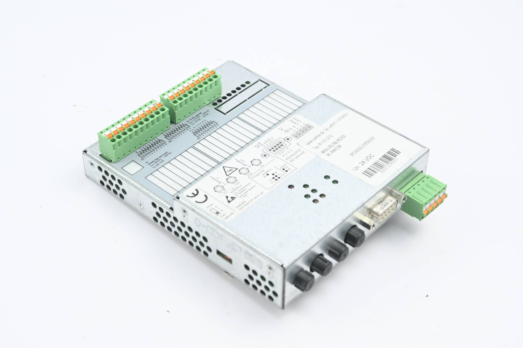 Suetron Interface Modul BK06/8E/8A/RS232 IBS MMICOM ( 81151,010 )