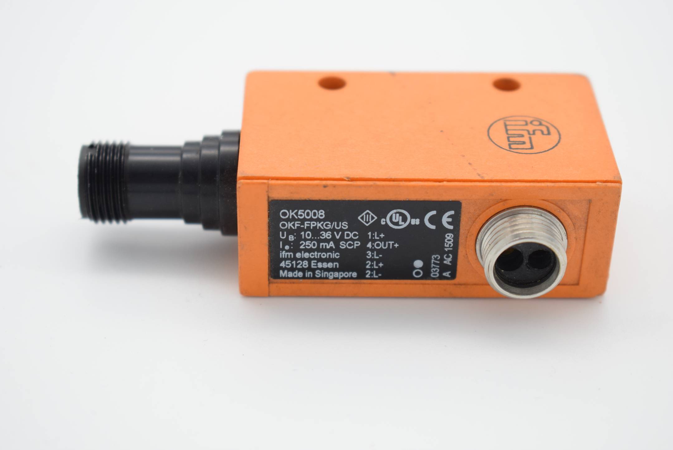 Ifm Fiberoptikverstärker OK5008 OKF-FPKG/US