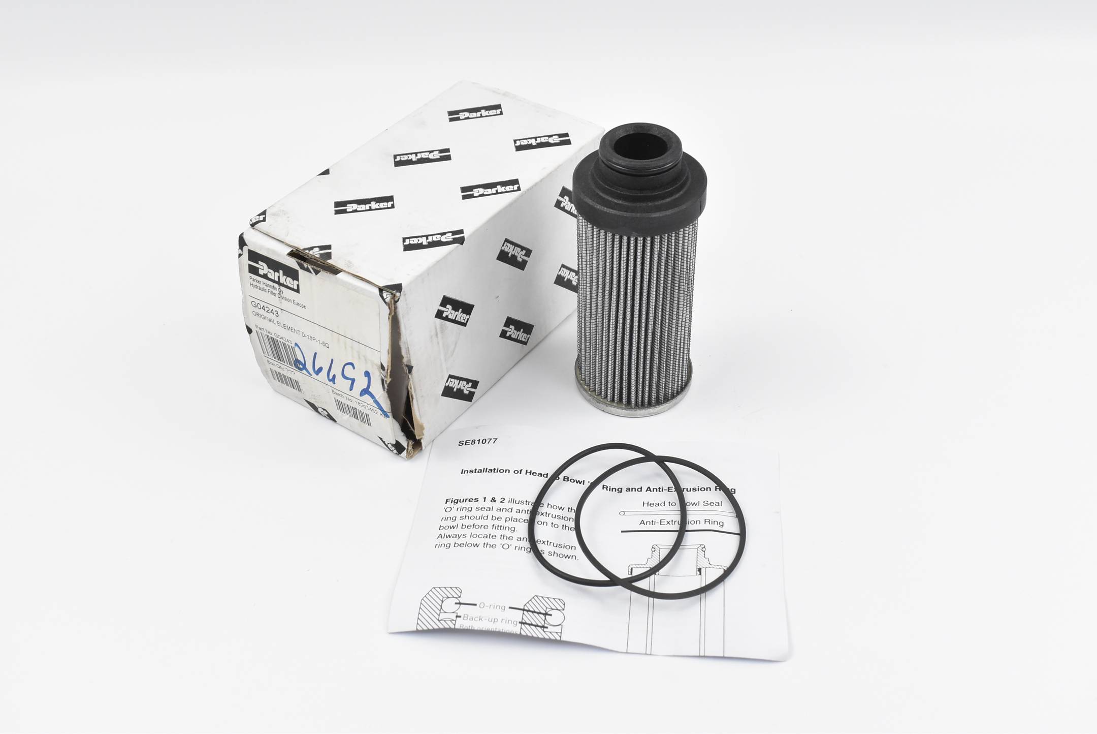 Parker Hydraulik Filter G04243 Original Element 0-18P-1-5Q