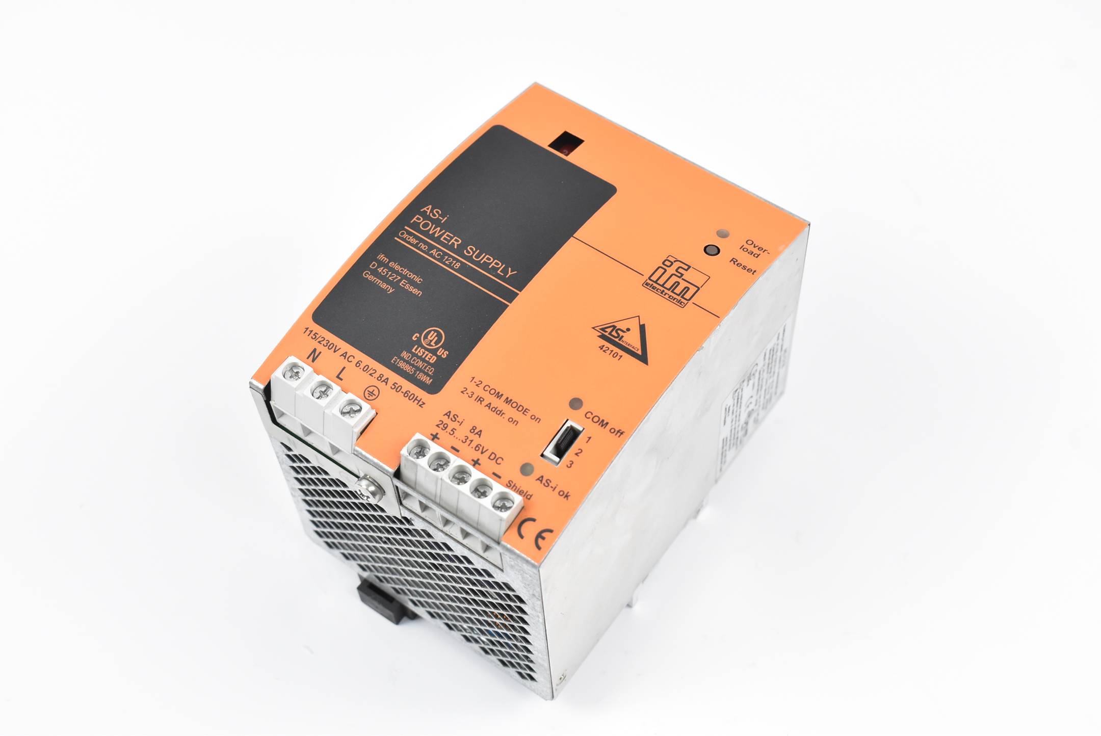 IFM AS-i Power Supply Stromversorgung AC 1218 ( AC1218 )