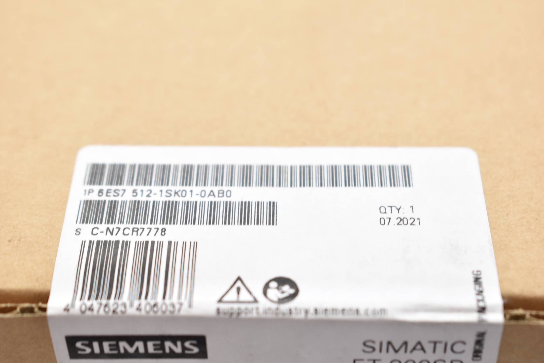 Siemens simatic ET 200SP 6ES7 512-1SK01-0AB0 ( 6ES7512-1SK01-0AB0 ) FS.07