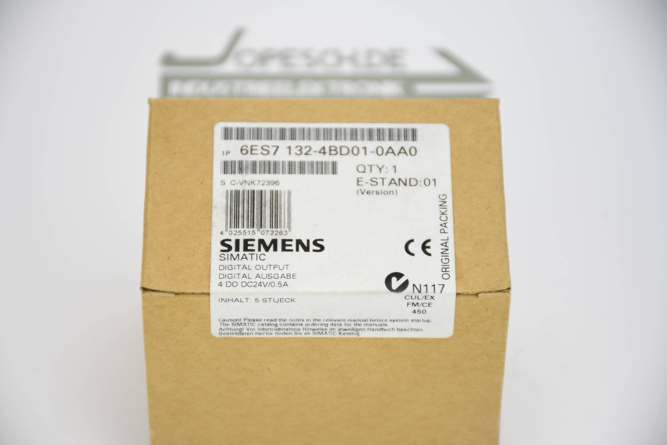 Siemens simatic DP ET 200S Modul 6ES7 132-4BD01-0AA0 ( 6ES7132-4BD01-0AA0 )