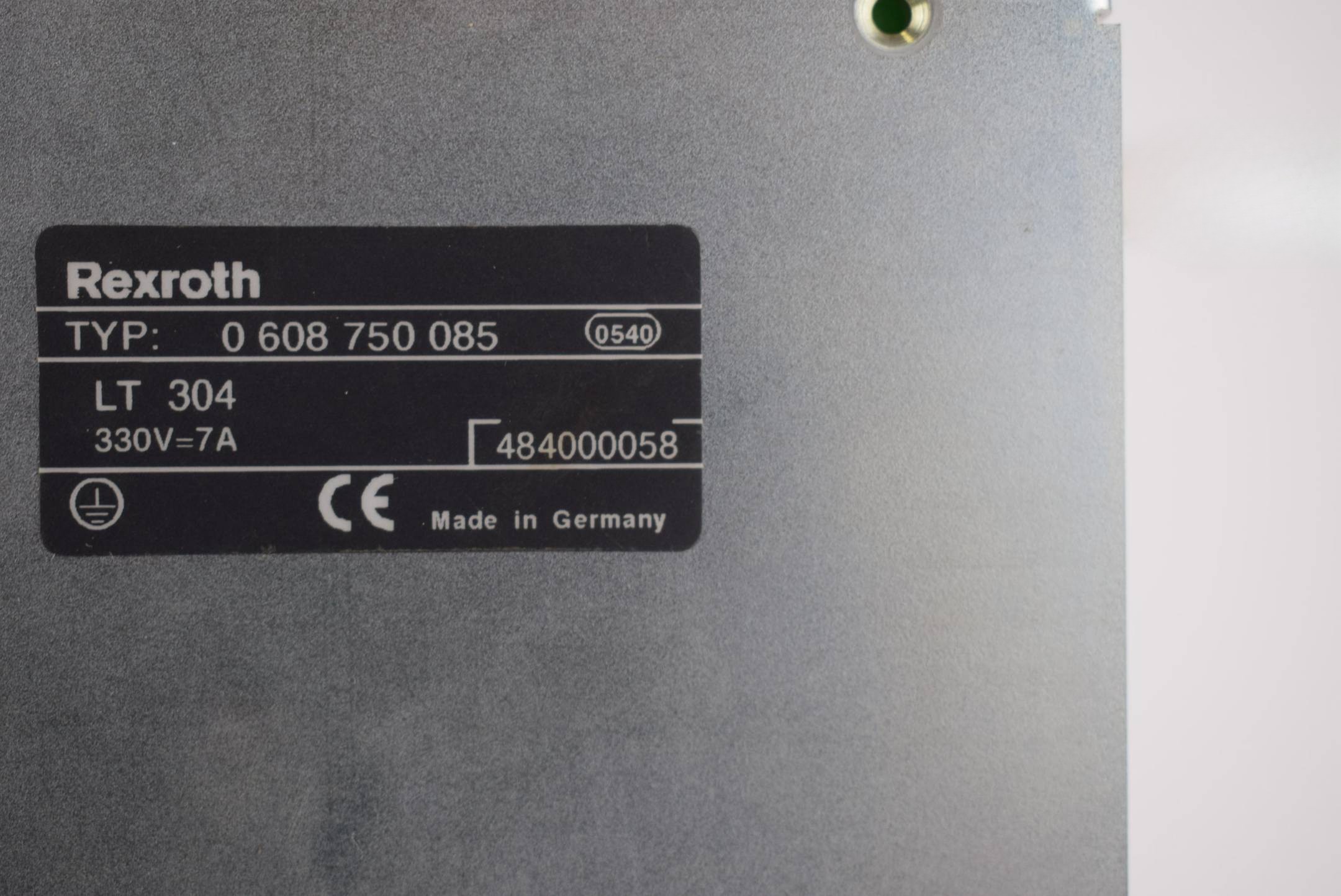 REXROTH Servoverstärker 0 608 750 085 (0608750085) LT 304 