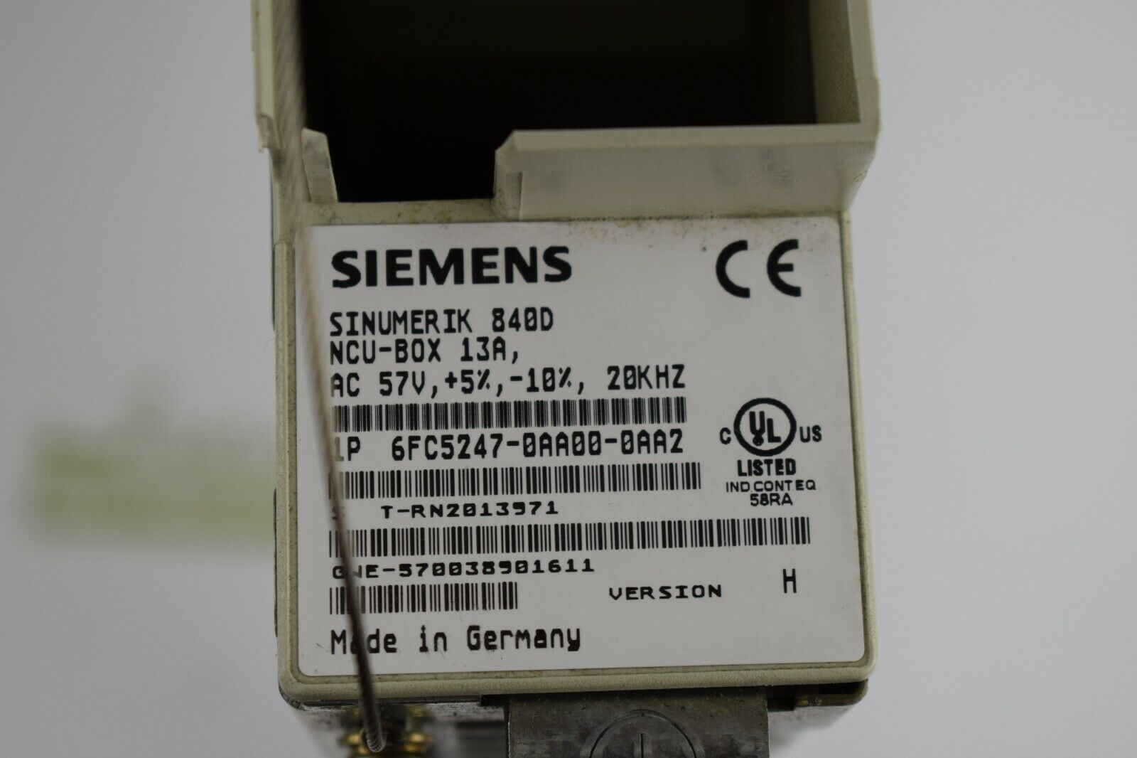 Siemens sinumerik 840D 6FC5 247-0AA00-0AA2 ( 6FC5247-0AA00-0AA2 ) V.H