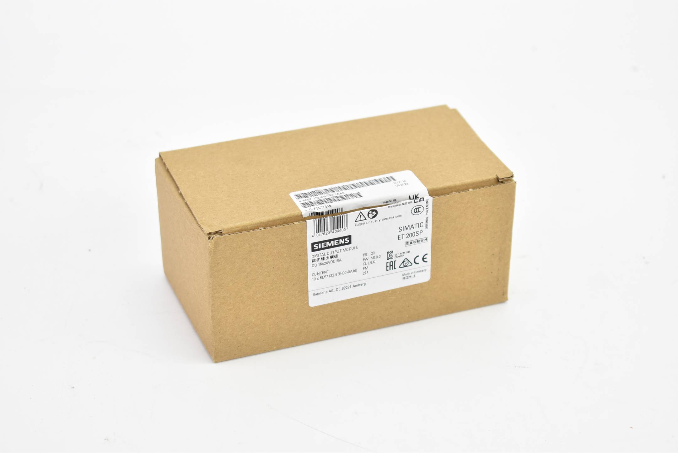 Siemens simatic ET 200SP Module 6ES7 132-6BH00-2AA0 ( 6ES7132-6BH00-2AA0 ) E20