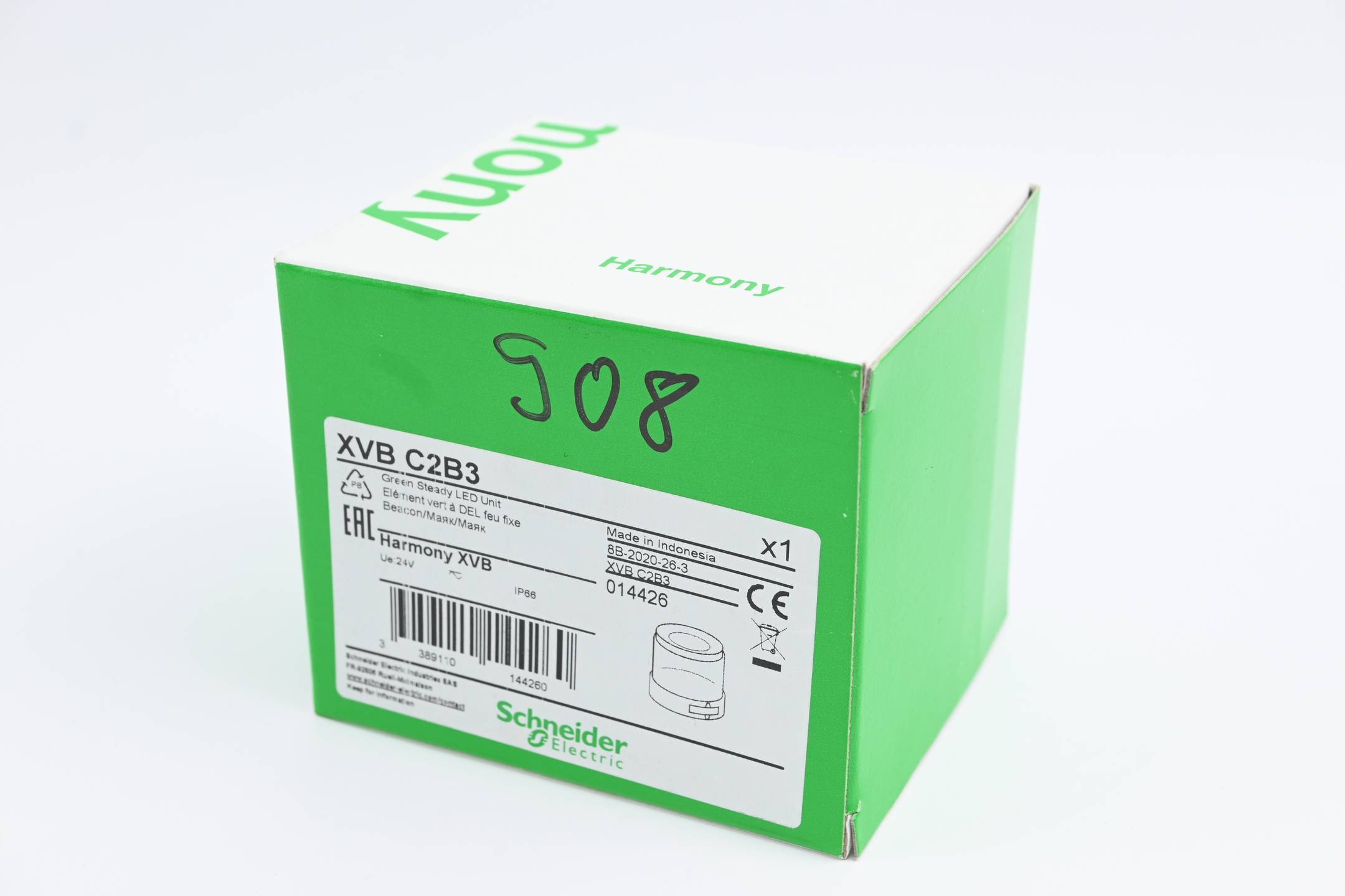 Schneider Electric Harmony Leuchtelement Dauerlicht Grün XVB C2B3 ( 014426 )