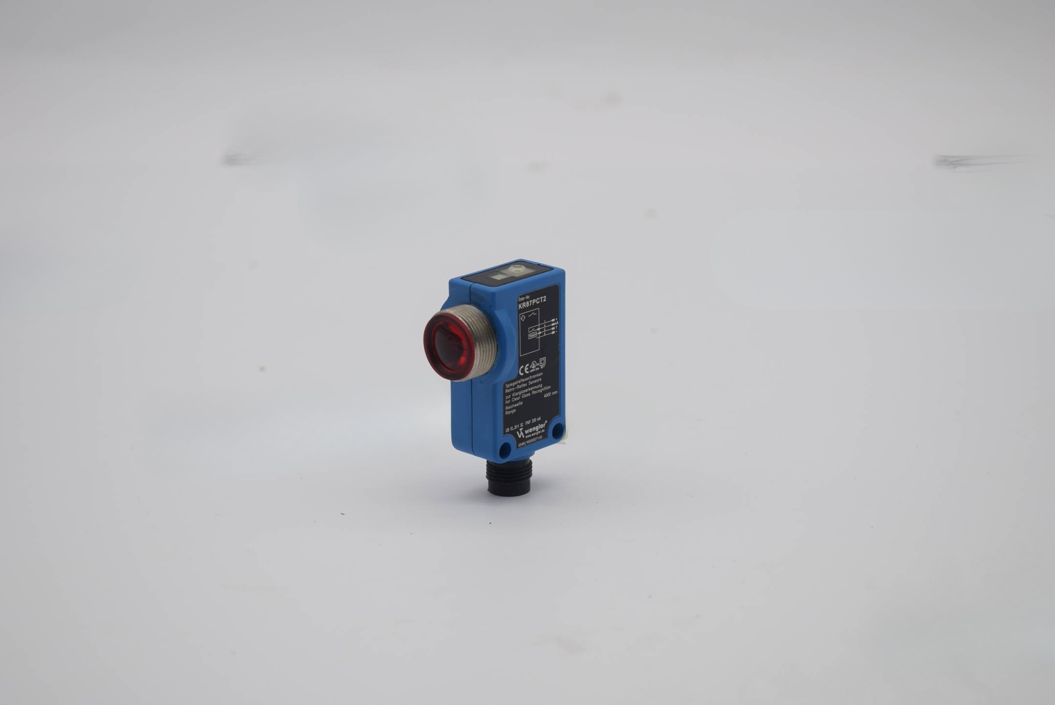 Wenglor Retro-Reflex Sensors optoelektronischer Sensor Spiegelreflex KR87PCT2 Wenglor Retro-Reflex Sensors optoelektronischer Sensor Spiegelreflex KR87PCT2
