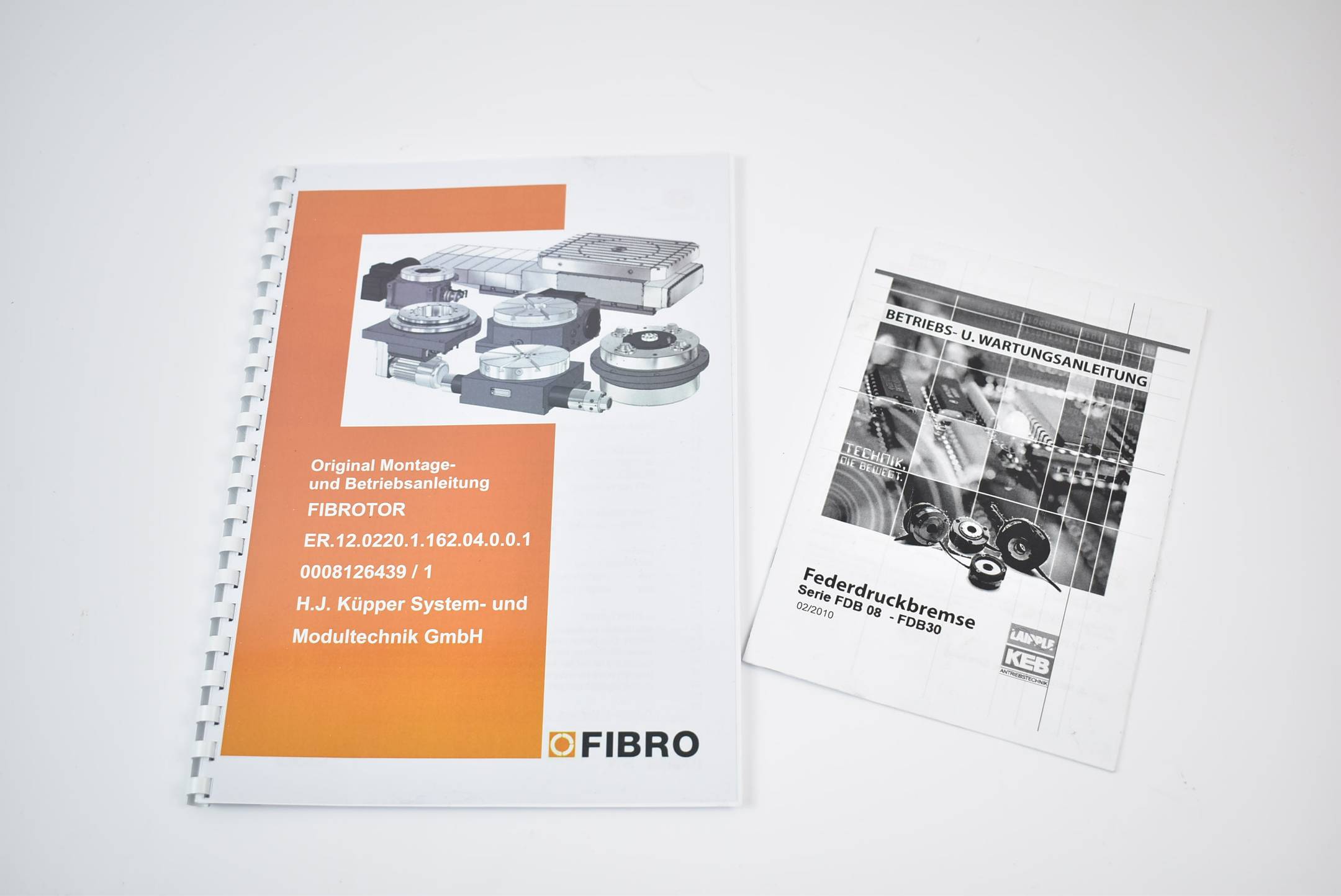 Fibro Rundschalttisch ER12.0220.1.162.04.0.0.1 inkl. Laipple/KEB  MA63L/6-SO