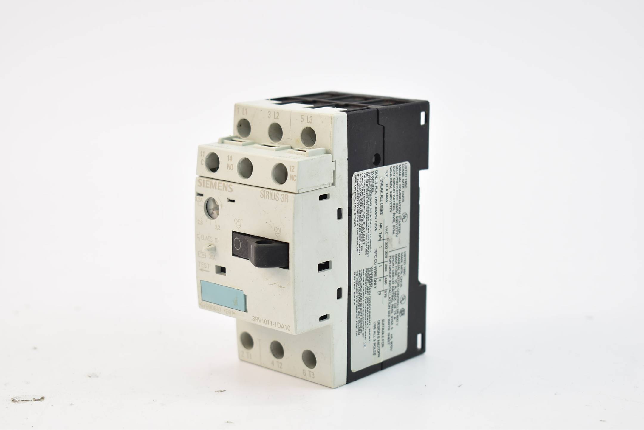Siemens Sirius 3RV1011-1DA10 ( 3RV1 011-1DA10 )
