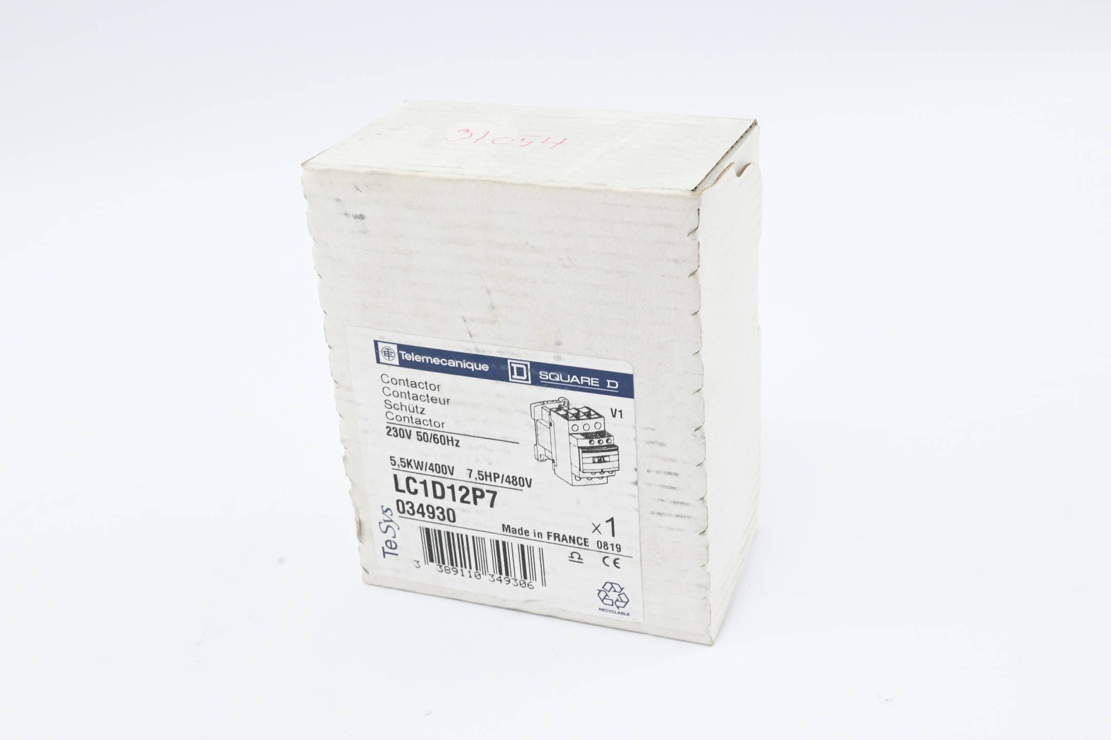 Telemecanique Schütz LC1D12P7 ( 034930 ) 230V / 5,5kW