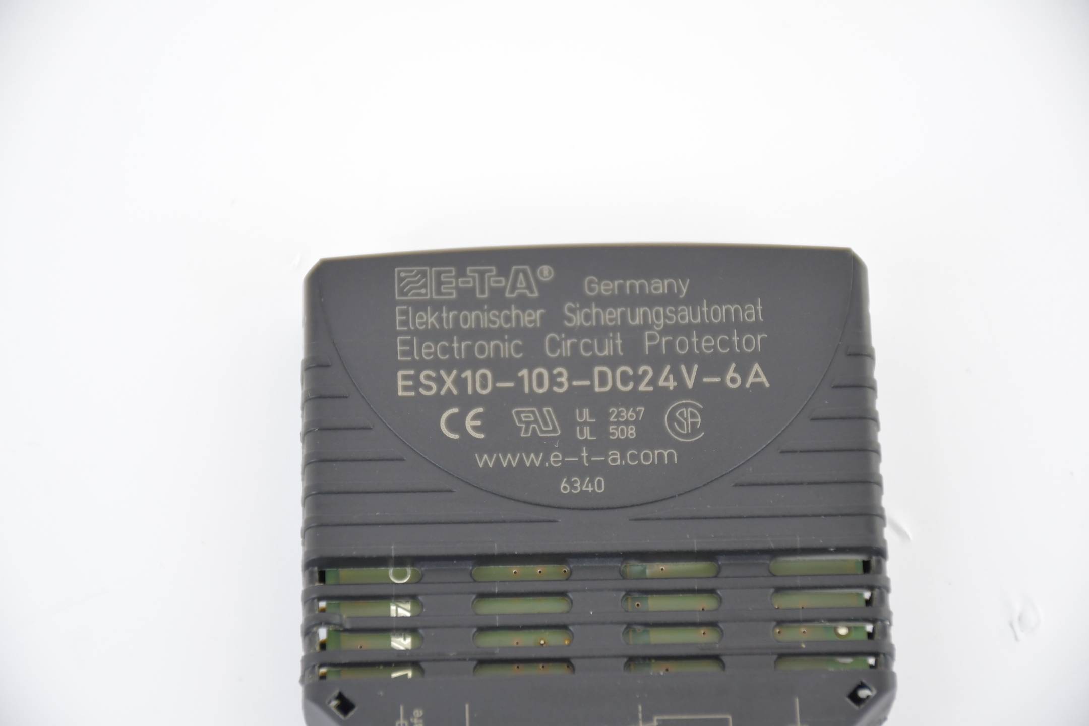 E-T-A Überstromschutz elektronische Sicherungsautomat ESX10-103-DC24V-6A 