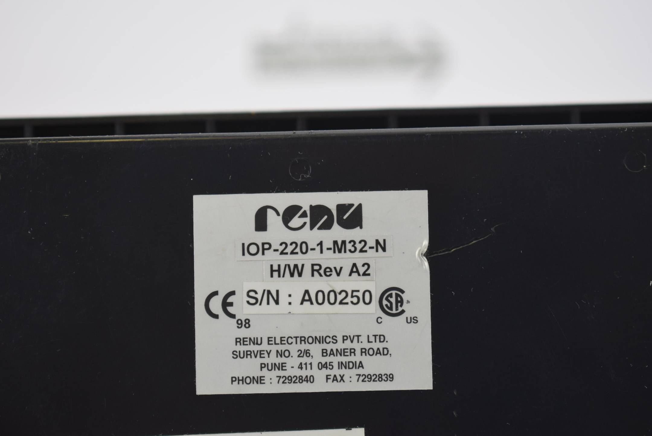 Renu Electronics IOP-220-1-M32-N Prizm-50 ( PZM-50 )