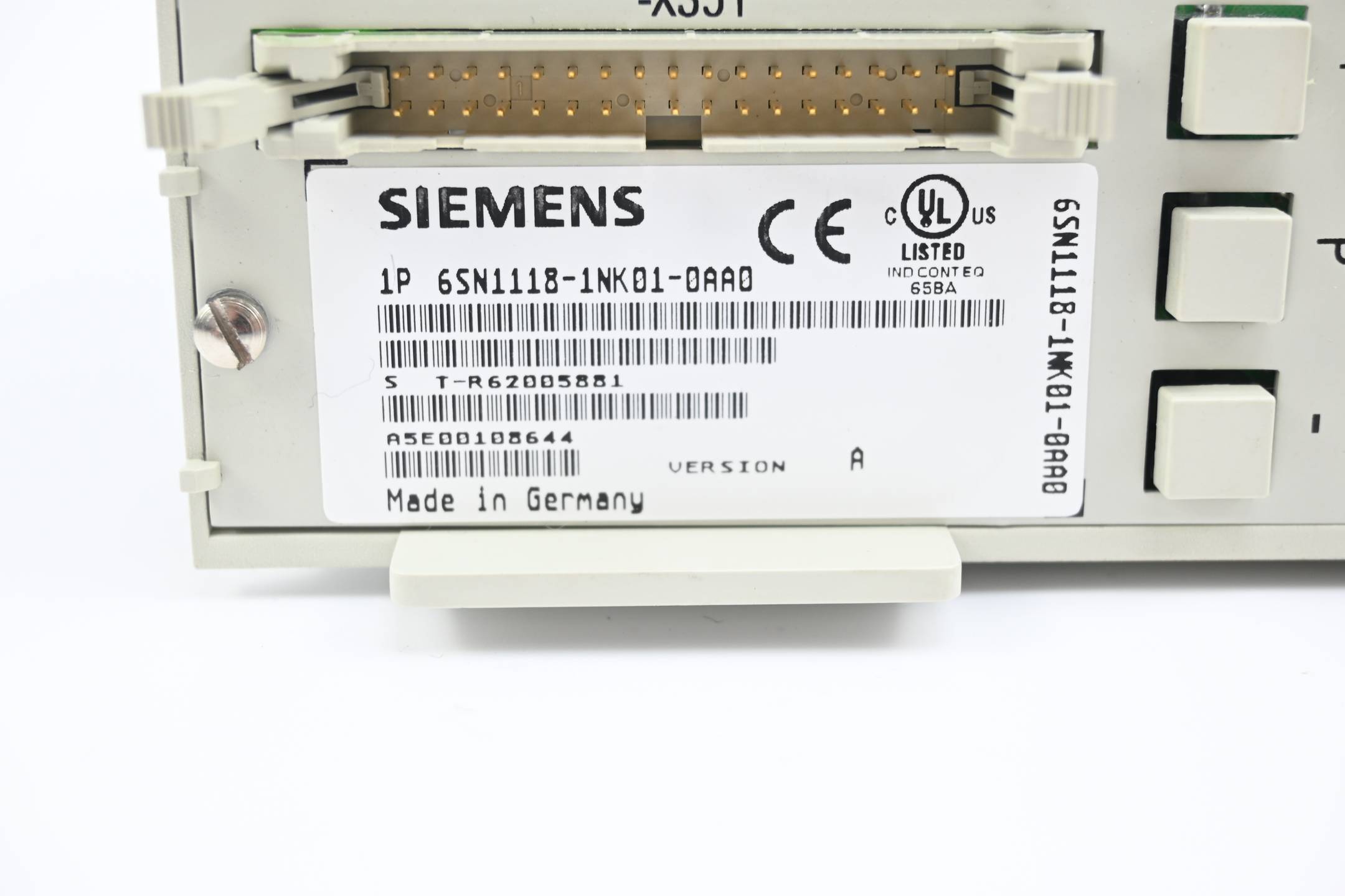 Siemens Simodrive Regelungseinschub 6SN1118-1NK01-0AA0 ( 6SN1 118-1NK01-0AA0 ) A