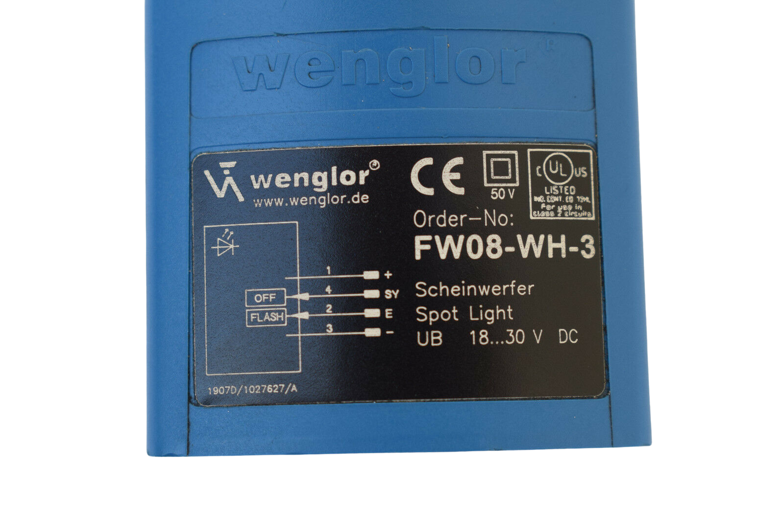 Wenglor Scheinwerfer FW08-WH-3