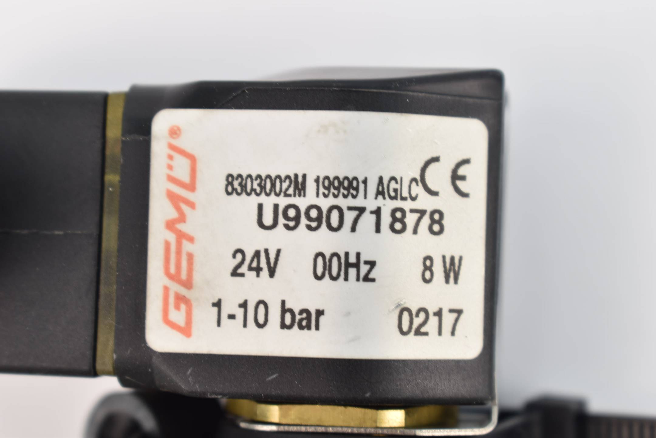 Gemü Magnetventil 24V 8W 1-10bar LR 76153 ( U99071878 ) inkl 