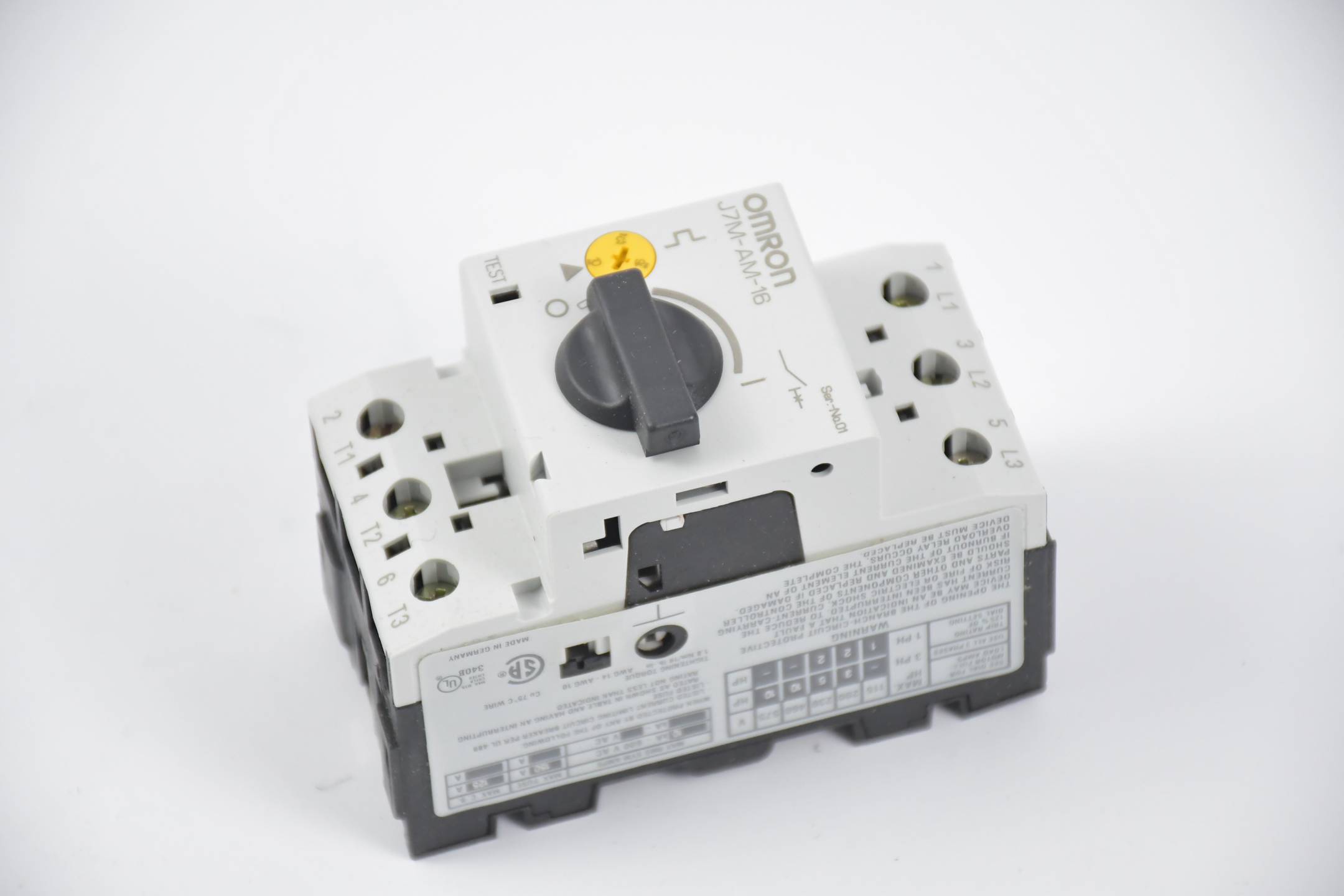 Omron Motorschutzschalter J7M-AM-16